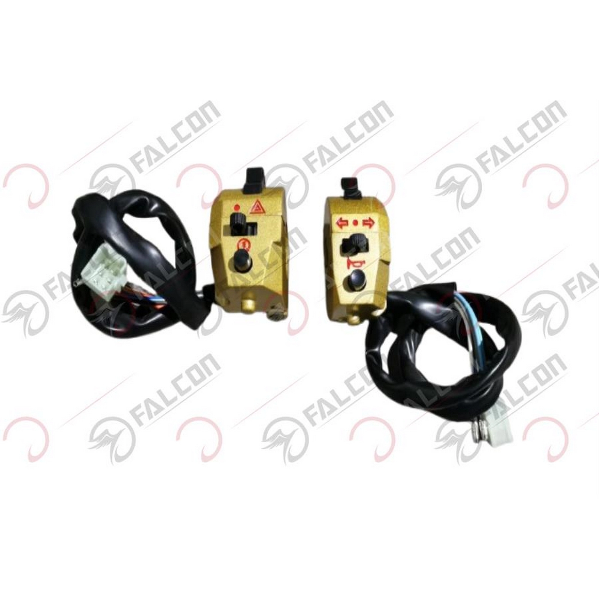 FALCON SÜPER 100-5 YENİ KUMANDA SAĞ SOL GOLD TAKIM #05SY-08-36