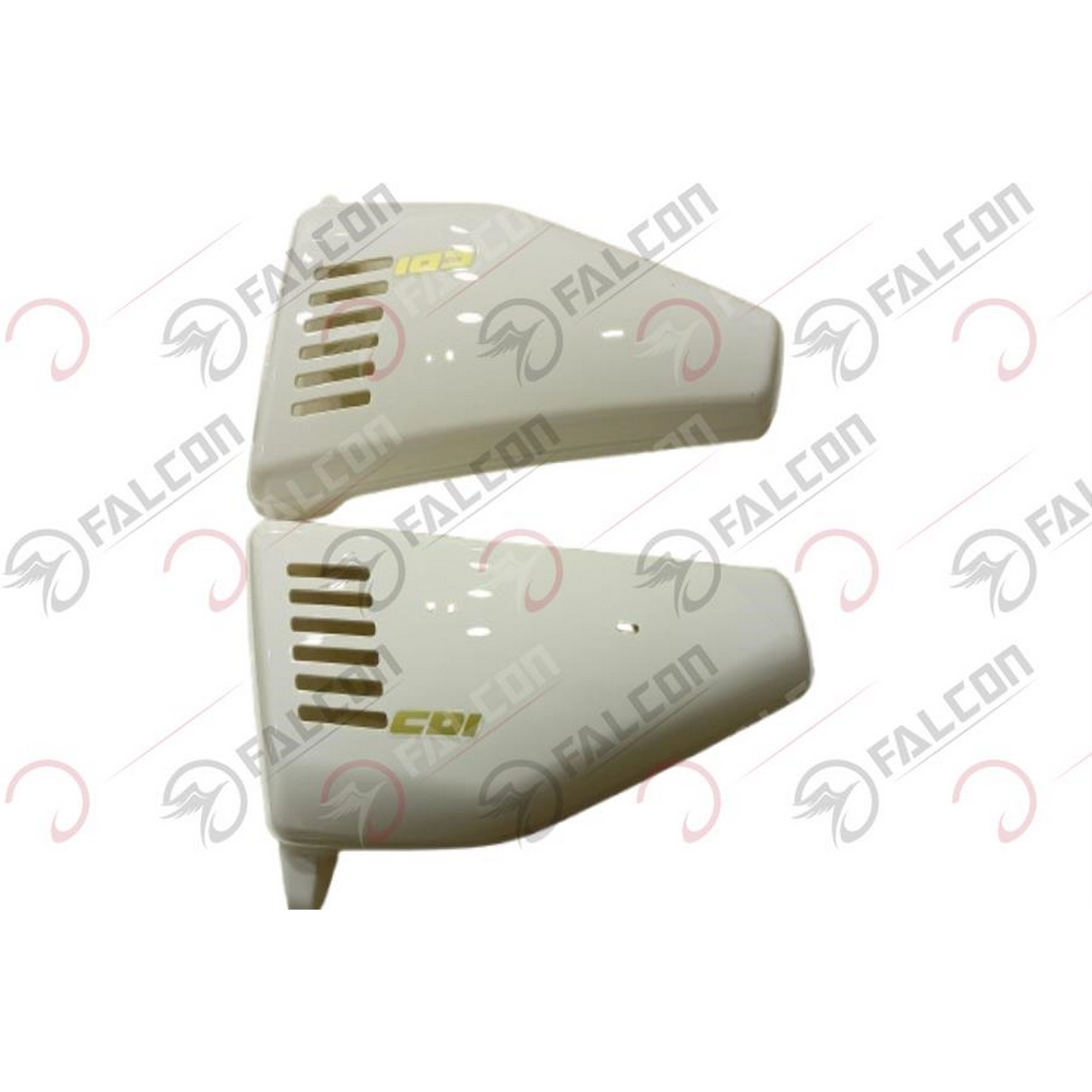 FALCON SÜPER 100-5 YENİ YAN KAPAK SAĞ SOL BEYAZ TAKIM #05SY-23-06BTK