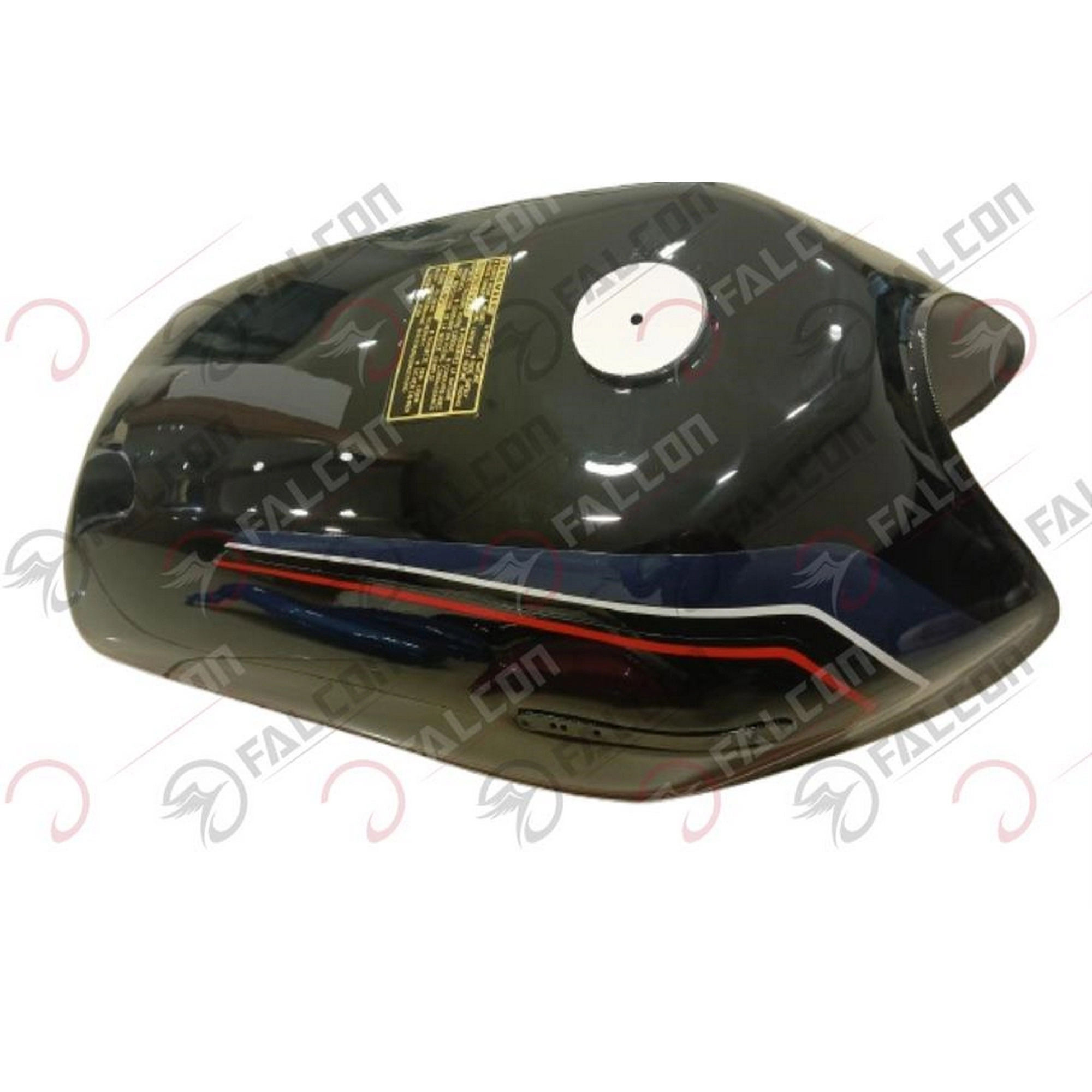 FALCON SÜPER 100-5 YENİ BENZİN DEPOSU SİYAH #05SY-24-04S