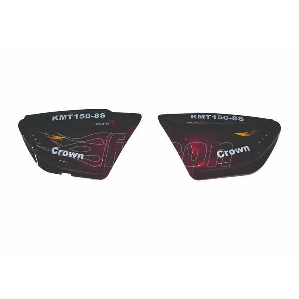 FALCON CROWN KMT150-8S YAN KAPAK TAKIM KIRMIZI #08S-23-13KTK