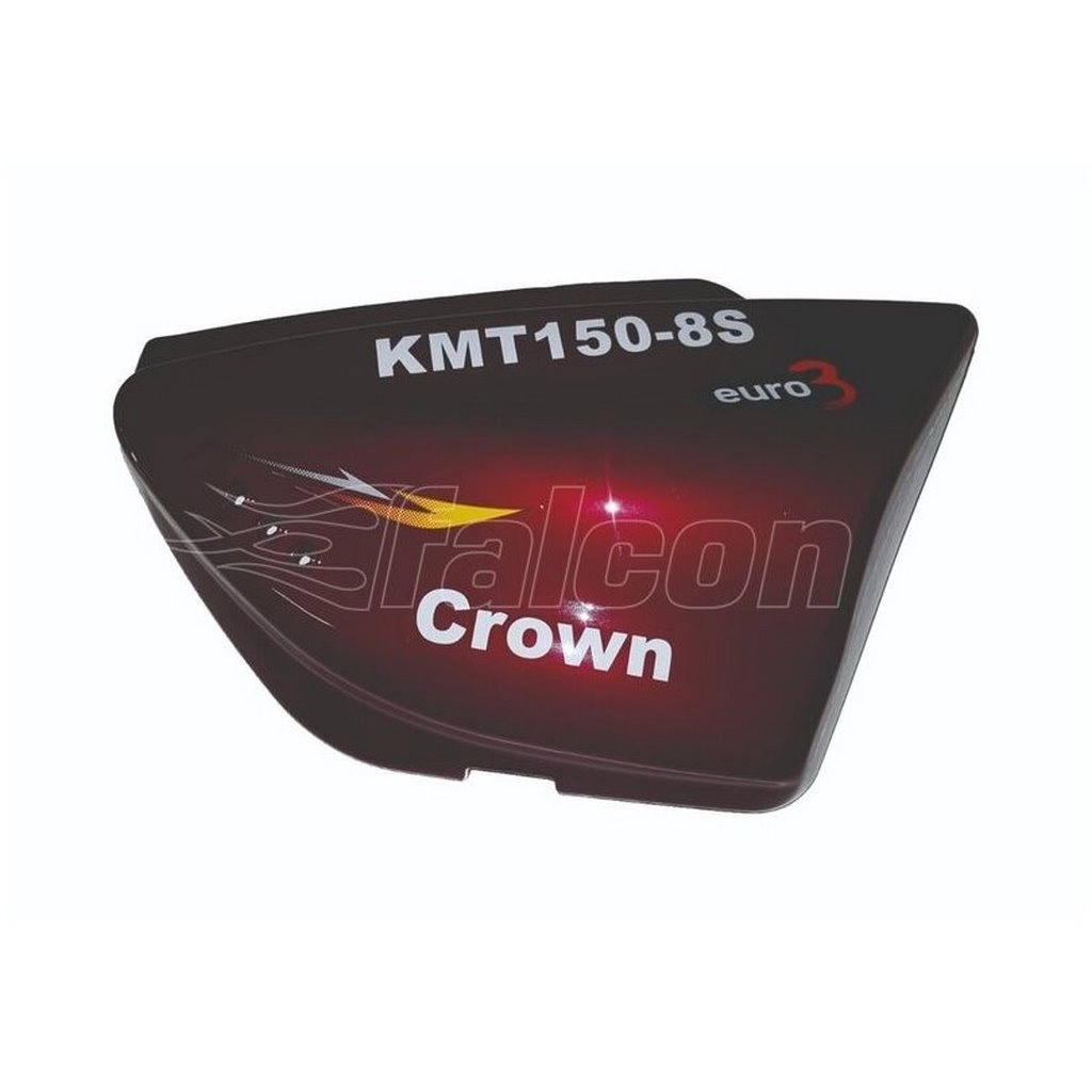 FALCON CROWN KMT150-8S YAN KAPAK SOL KIRMIZI #08S-23-14K