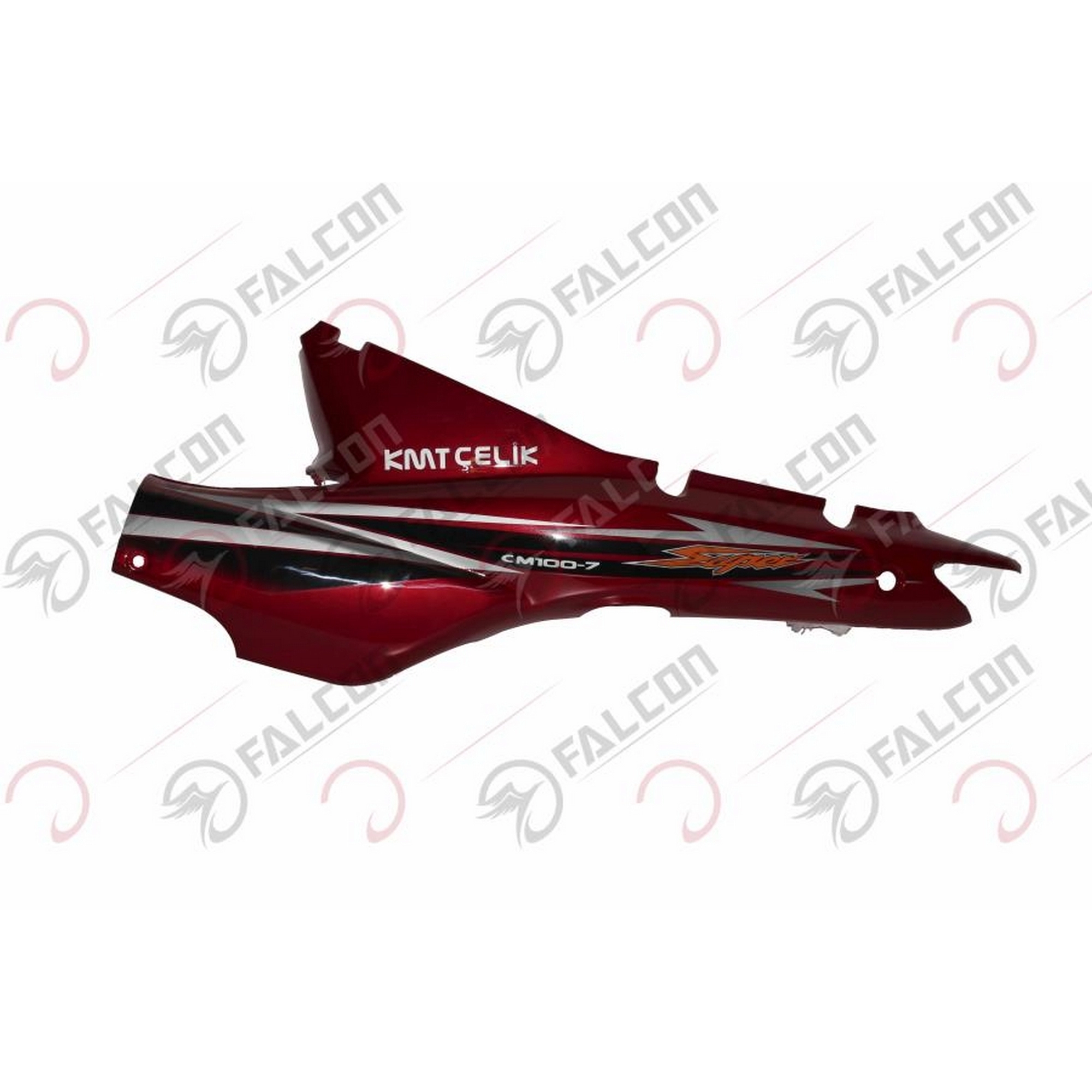 FALCON KMT CELIK 100 ARKA KARENAJ SOL KIRMIZI #10C-23-14K