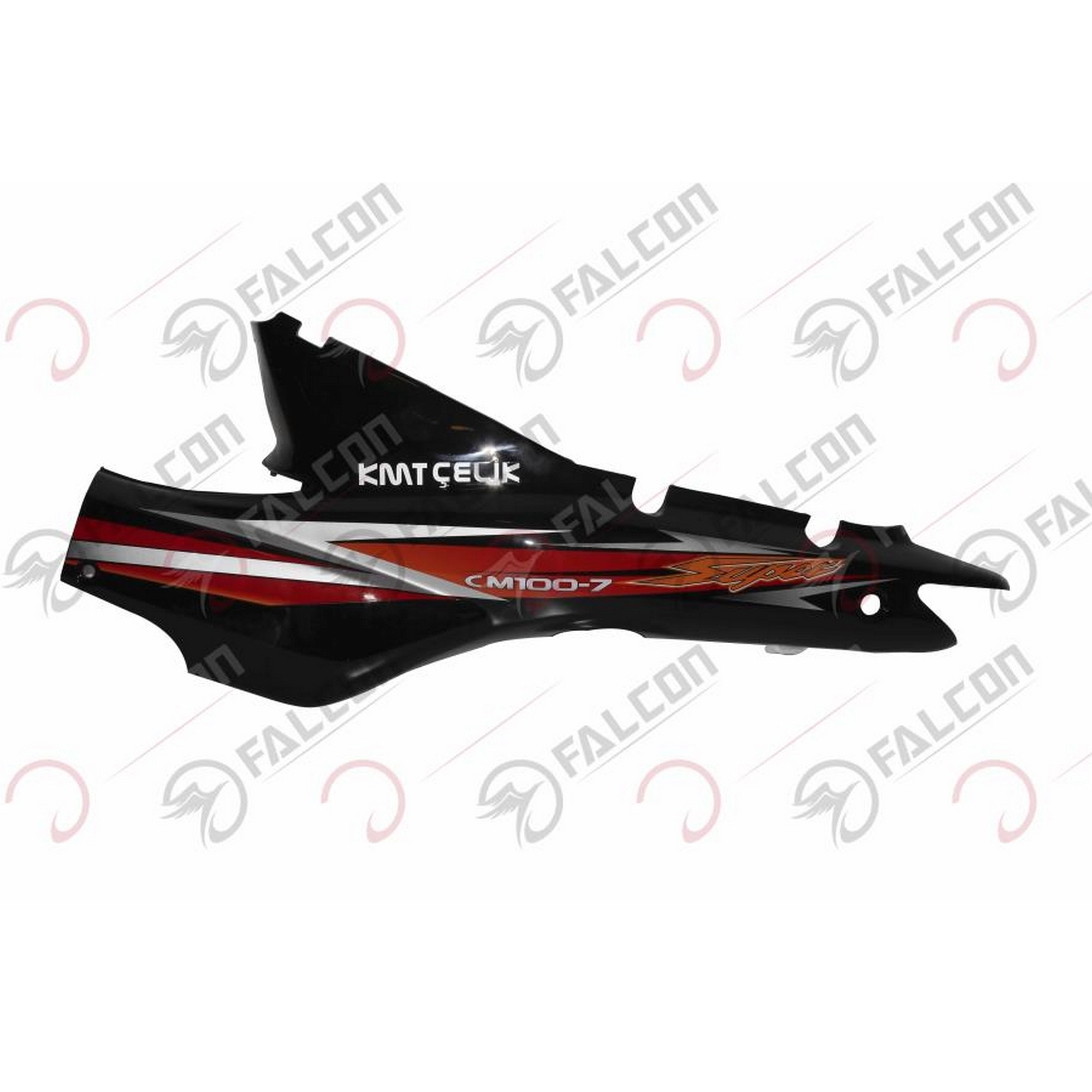 FALCON KMT CELIK 100 ARKA KARENAJ SOL SİYAH #10C-23-14S