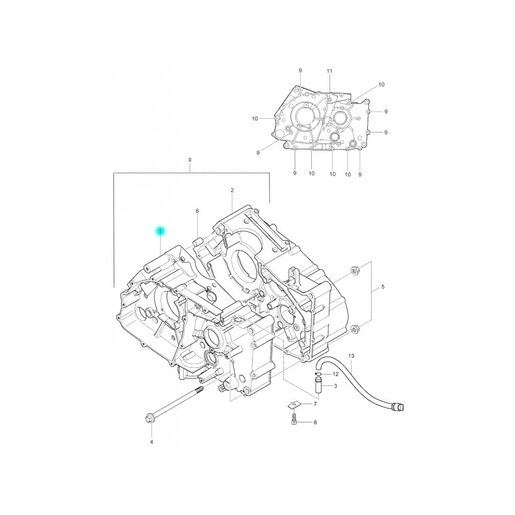 HYOSUNG GV 250 ŞANZUMAN KUTUSU SOL GRİ