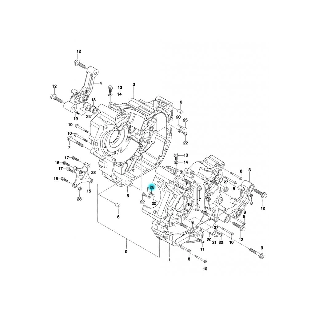 HYOSUNG GT 650 Naked YAĞ BASINÇ REKORU SOL ALT