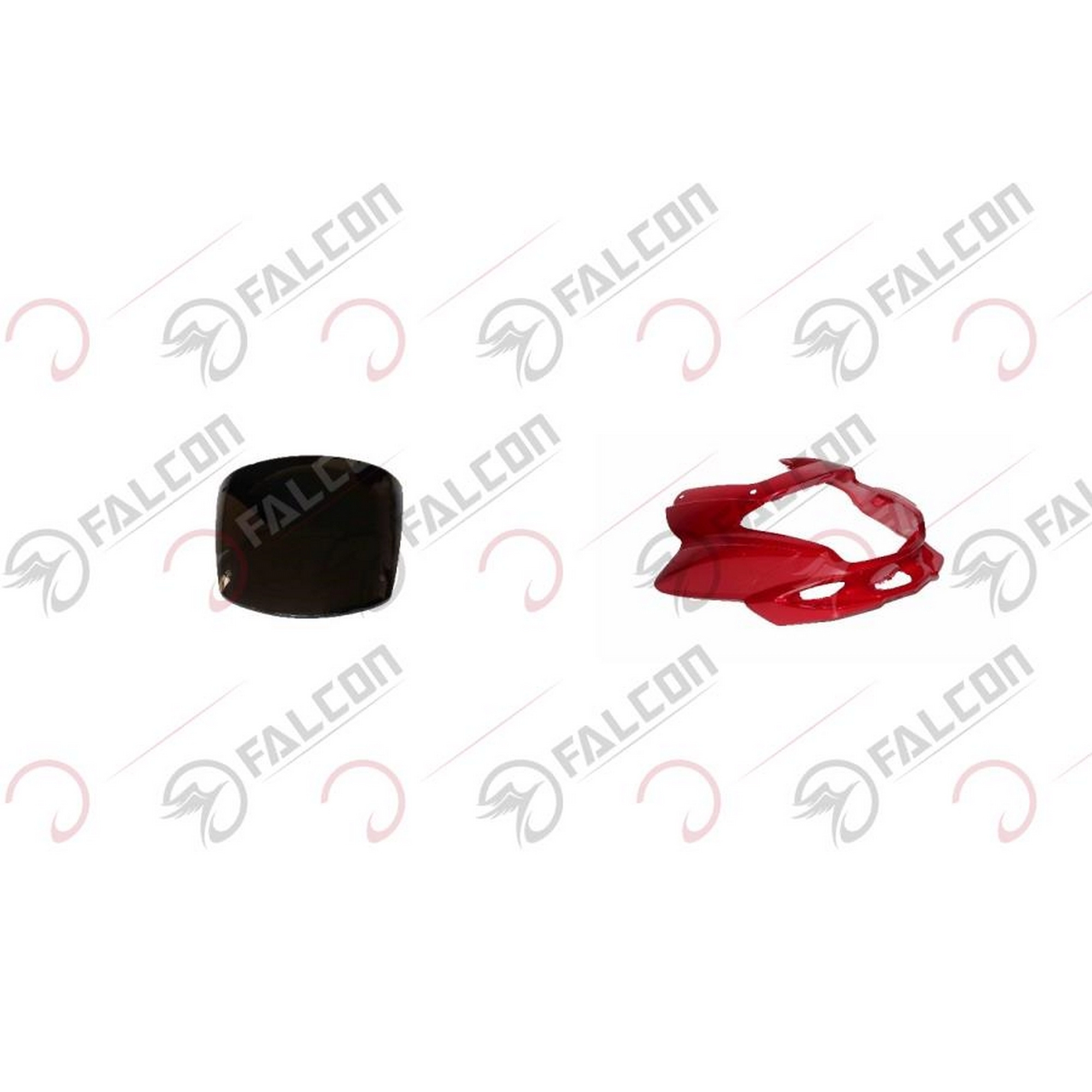 FALCON CRAZY SK125 FAR KARENAJI VE CAMI KIRMIZI TAKIM LÜX #125-16-03KTK