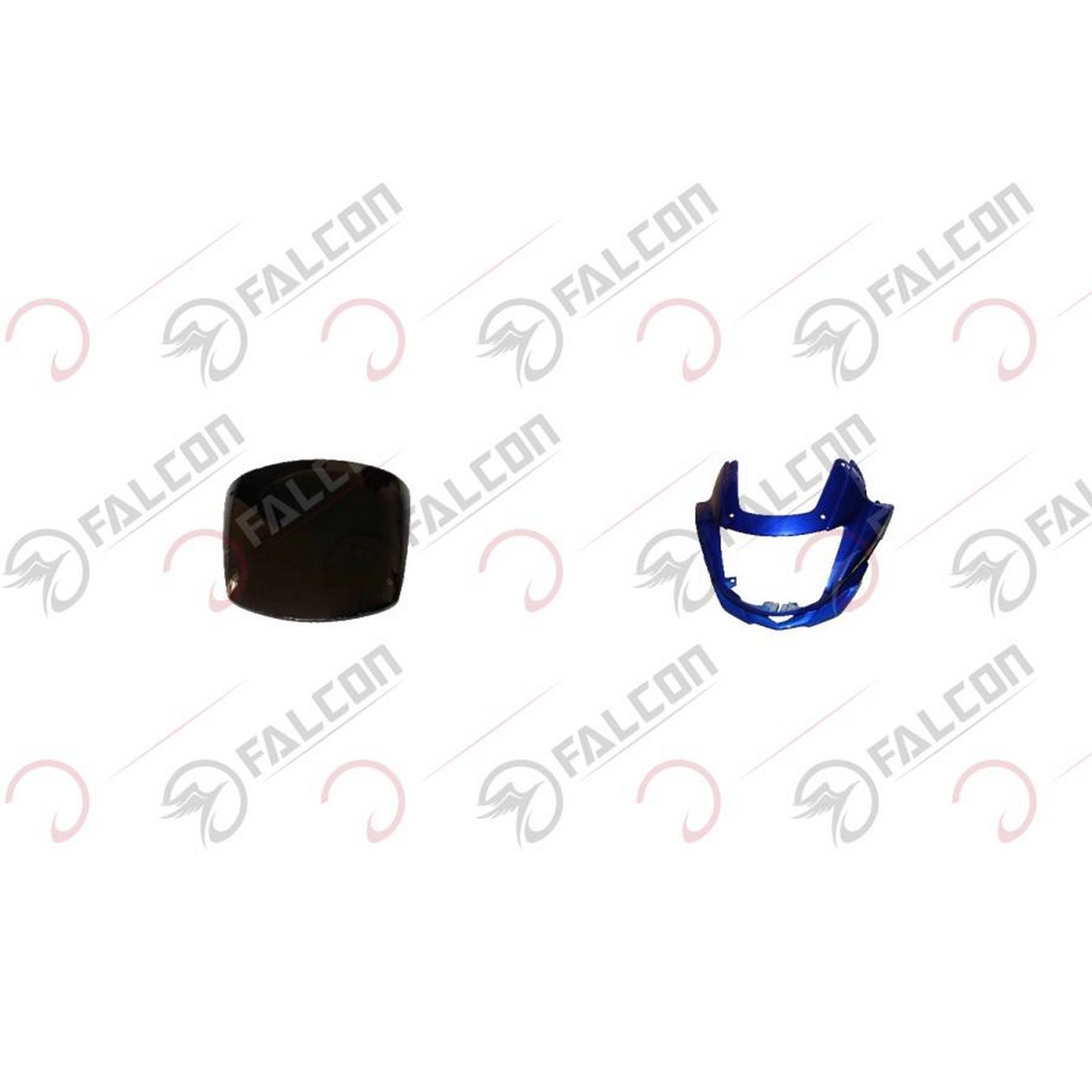FALCON CRAZY SK125 FAR KARENAJI VE CAMI MAVİ TAKIM LÜX #125-16-03MTK