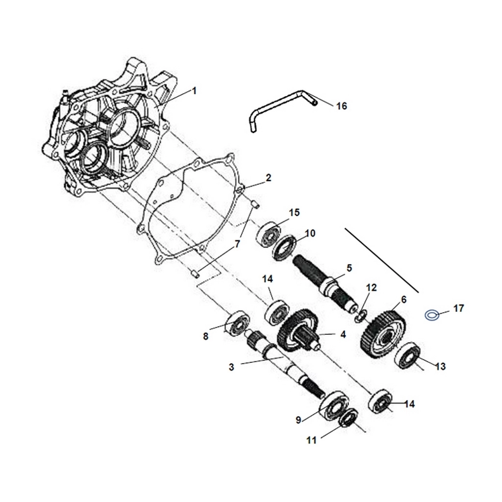 SYM Allo 125 TAHRİK MİLİ