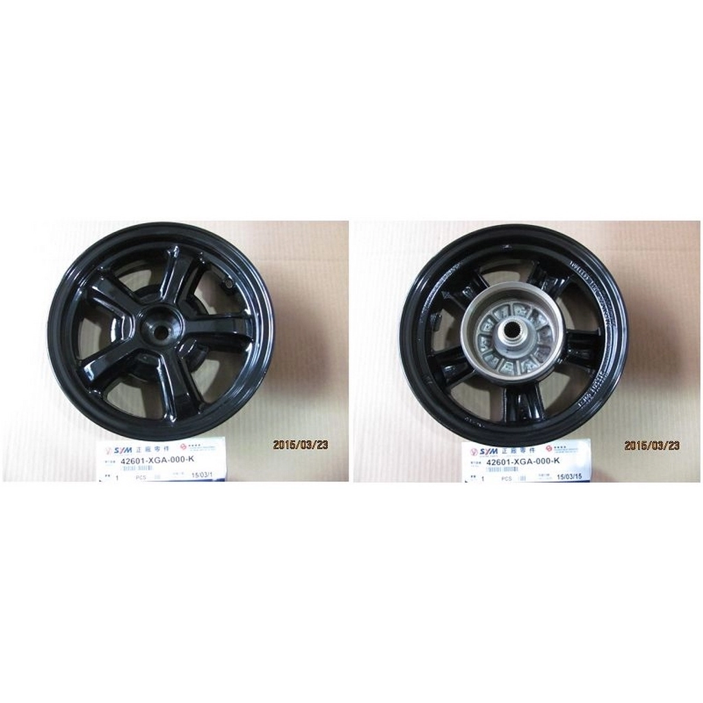 SYM Orbit 2 125 EFI ARKA JANT SİYAH TON