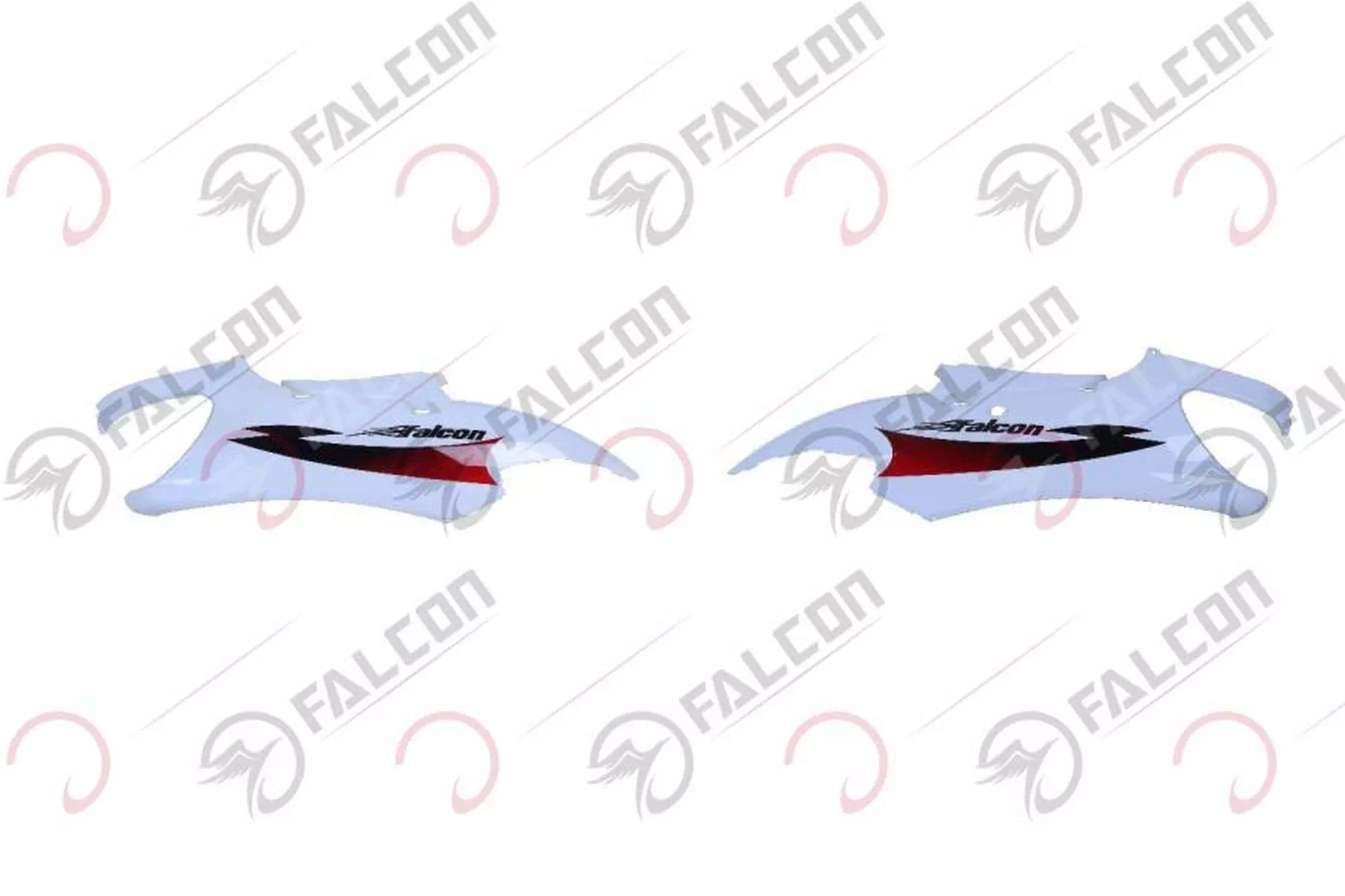 FALCON ANGEL 500W ARKA KARENAJ SAĞ SOL BEYAZ TAKIM #500E-23-08BTK