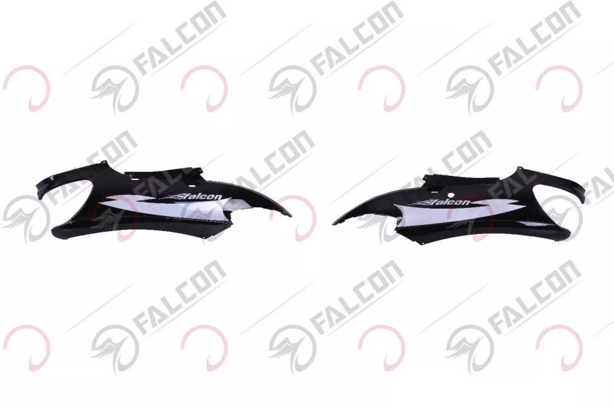 FALCON ANGEL 500W ARKA KARENAJ SAĞ SOL SİYAH TAKIM #500E-23-08STK