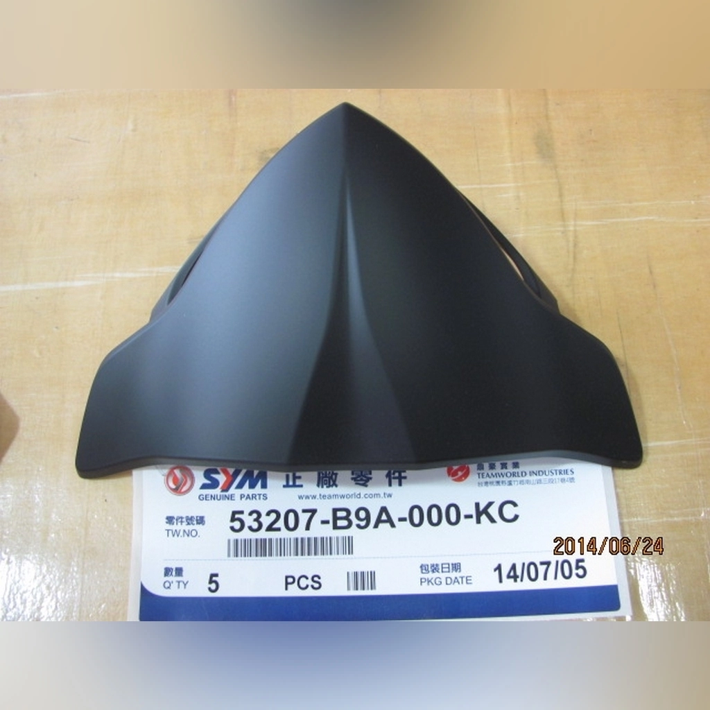 SYM Crox 125 GİDON ÖN RÜZGAR PANELİ MAT SİYAH