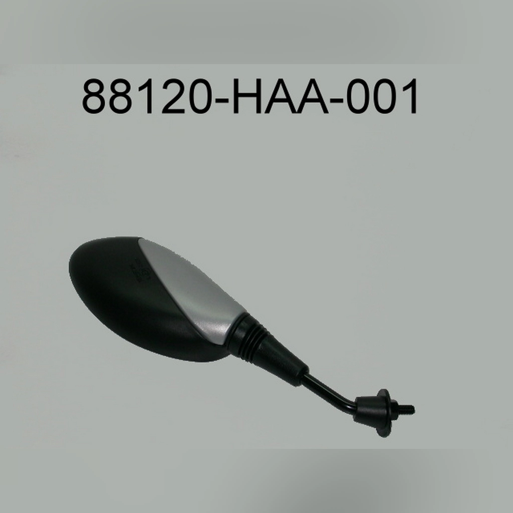 SYM HD 200 Karbüratörlü AYNA SOL SİYAH GRİ
