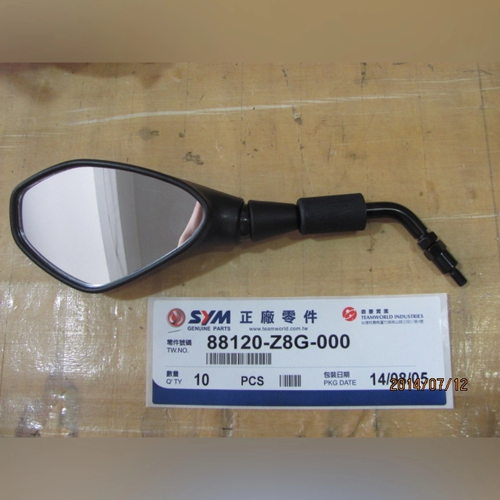 SYM Crox 125 AYNA SOL SİYAH