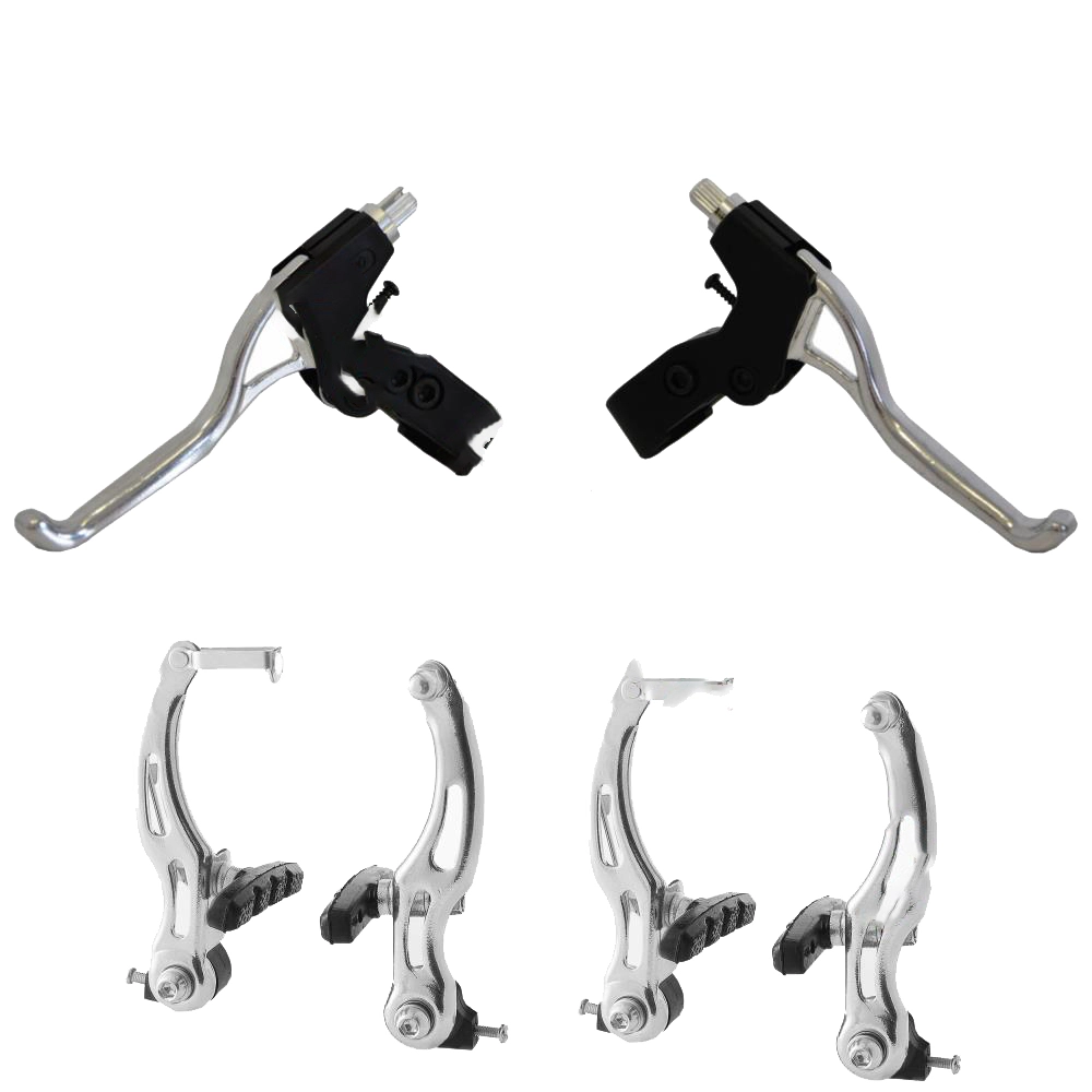 V BRAKE FREN TAKIMI KROM + ALÜMİNYUM KOLLU