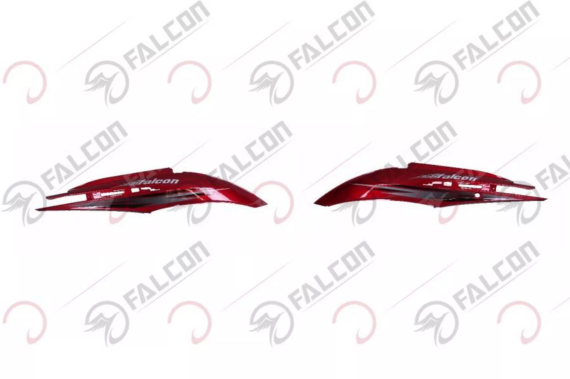 FALCON ACTIVE 1200W ARKA KARENAJ SAĞ SOL KIRMIZI TAKIM #ACT-23-09KTK