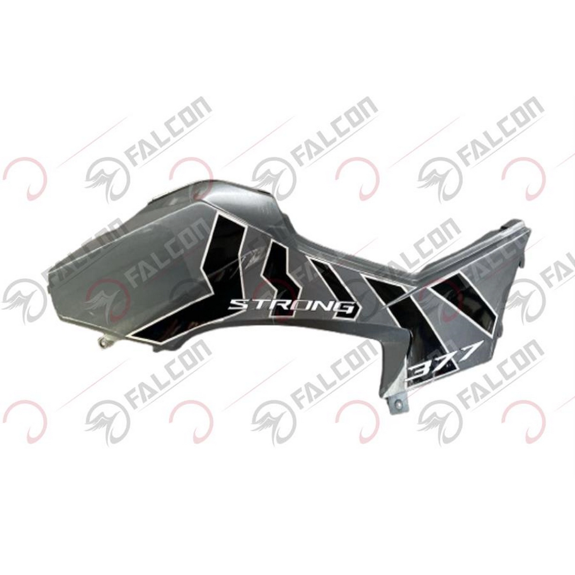 FALCON ATV STRONG 377 ORTA KARENAJ DİZLİK FÜME/SİYAH SAĞ #ATV377-16-14