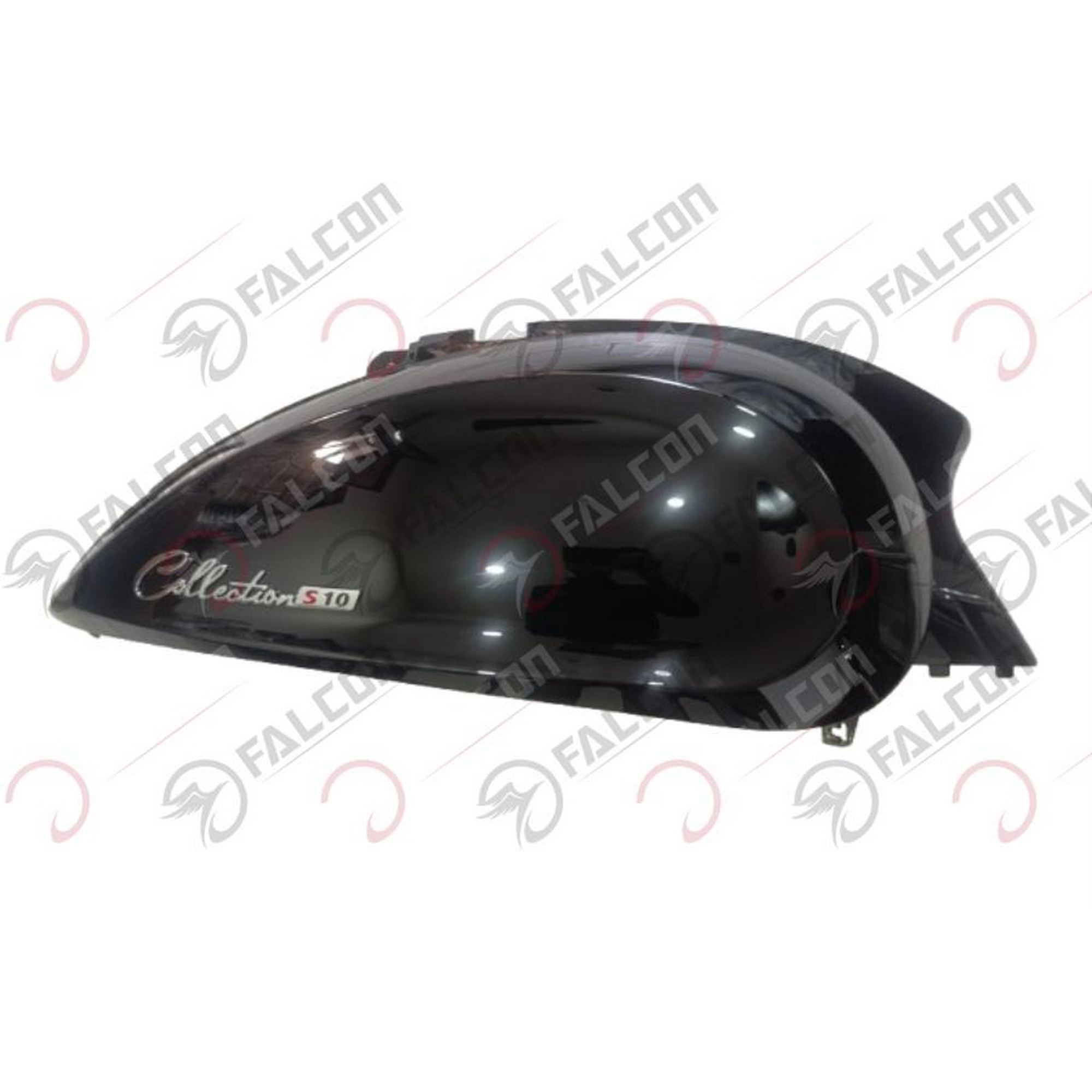 FALCON COLLECTION S10 ARKA KARENAJ SAĞ SİYAH #CLC-23-12T