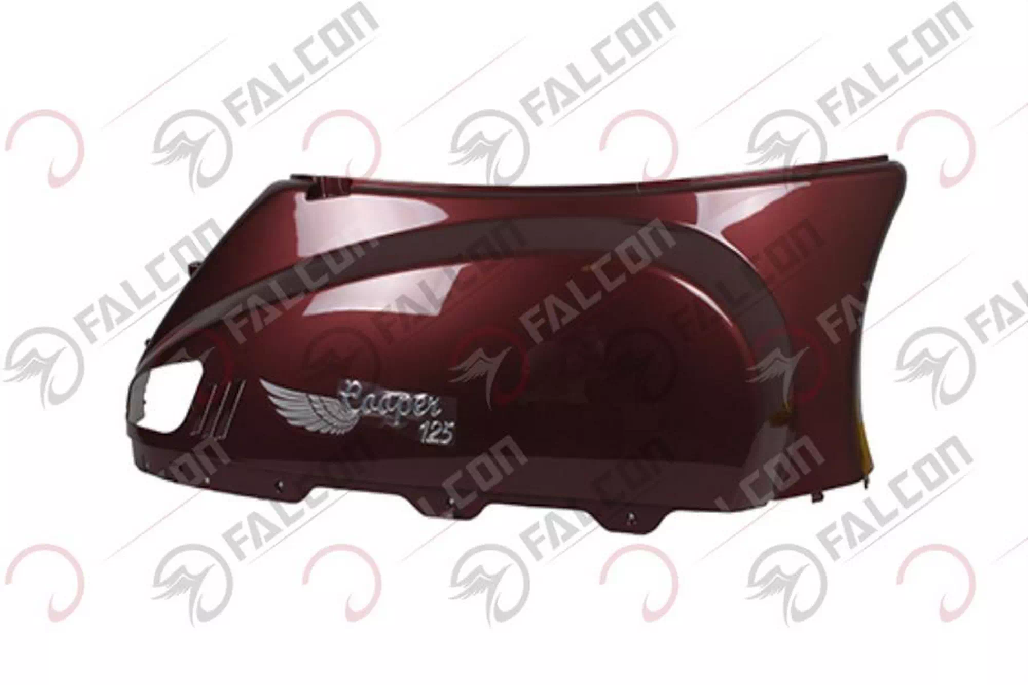 FALCON COOPER 125 EFI ARKA KARENAJ SAĞ KIRMIZI #COOP125-23-11K