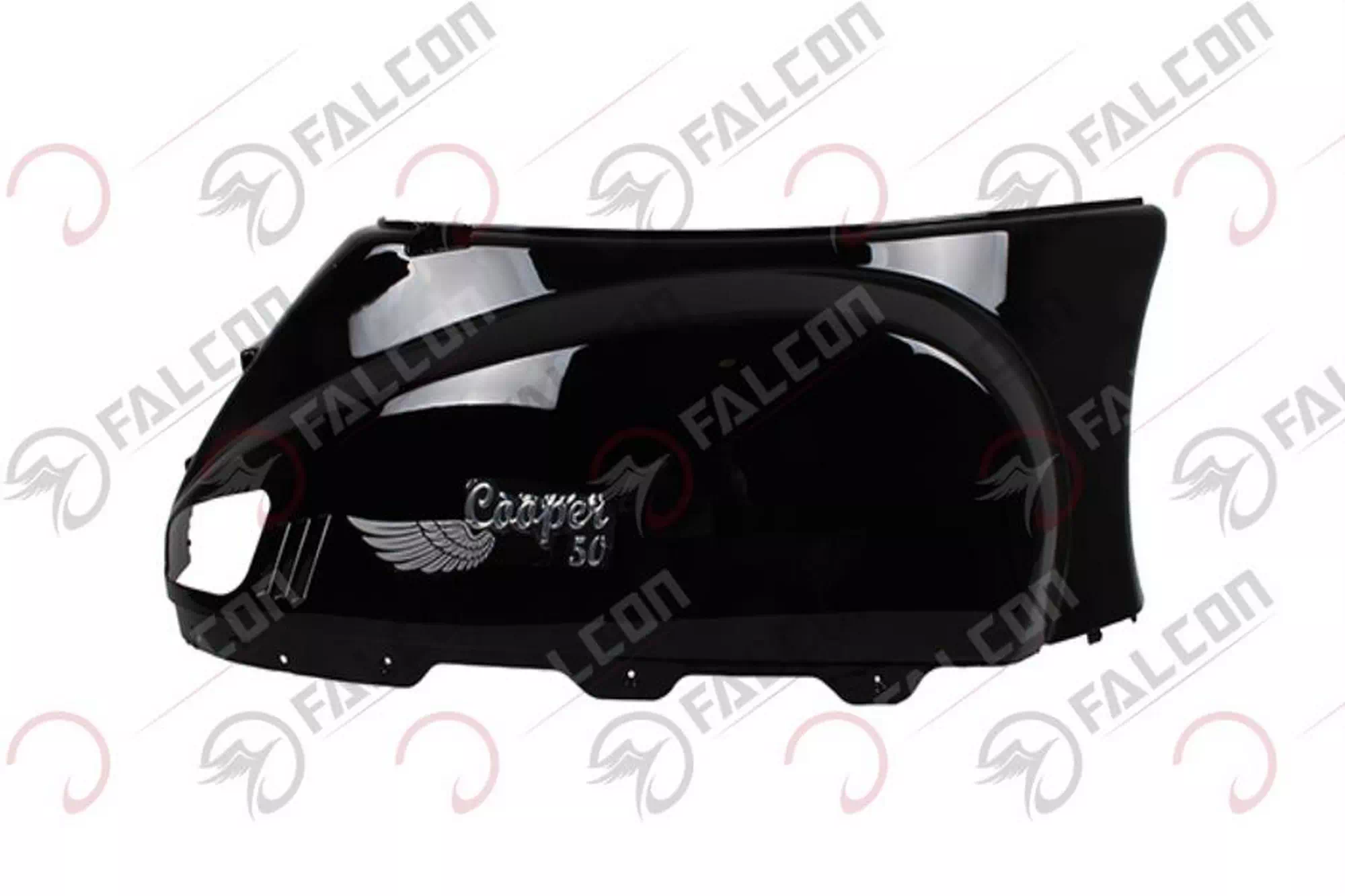 FALCON COOPER 50 ARKA KARENAJ SAĞ SİYAH #COOPER-23-11S