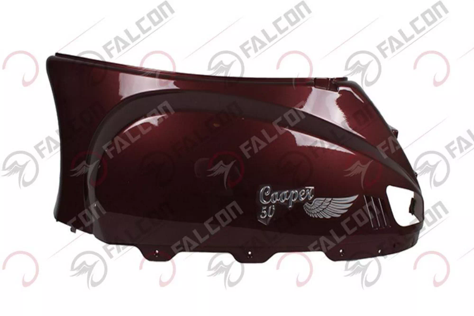 FALCON COOPER 50 ARKA KARENAJ SOL KIRMIZI #COOPER-23-12K