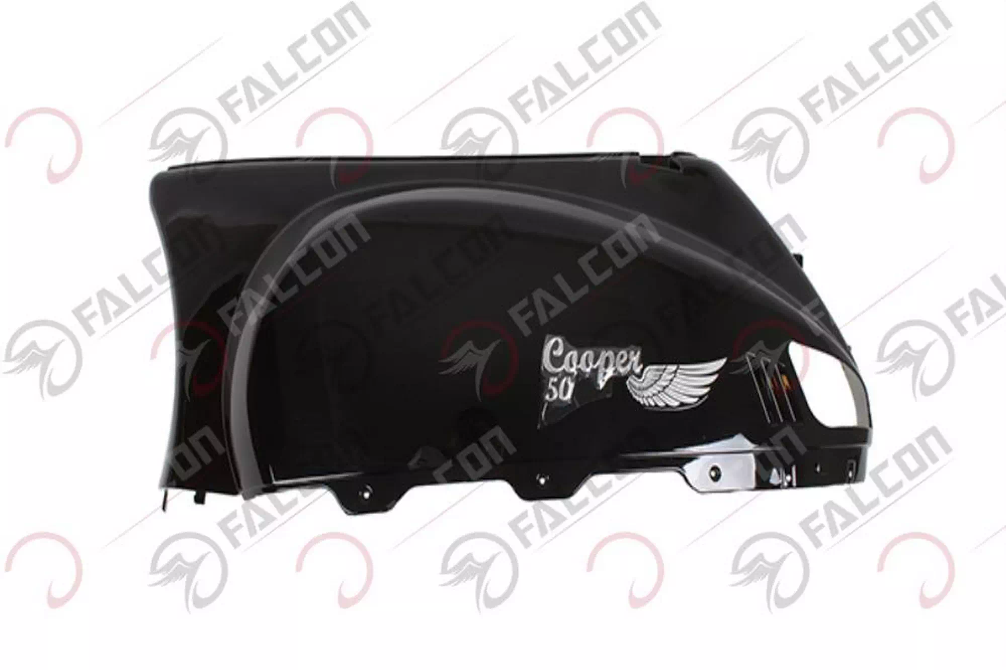 FALCON COOPER 50 ARKA KARENAJ SOL SİYAH #COOPER-23-12S