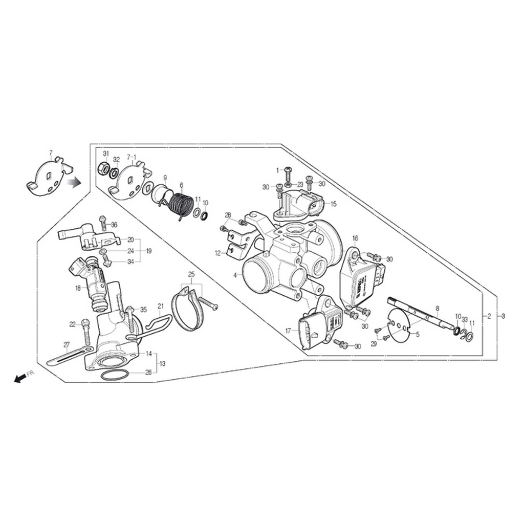 DAELIM SN125 (DL125) YAKIT BESLEME KOMPLE #DL125 E1903