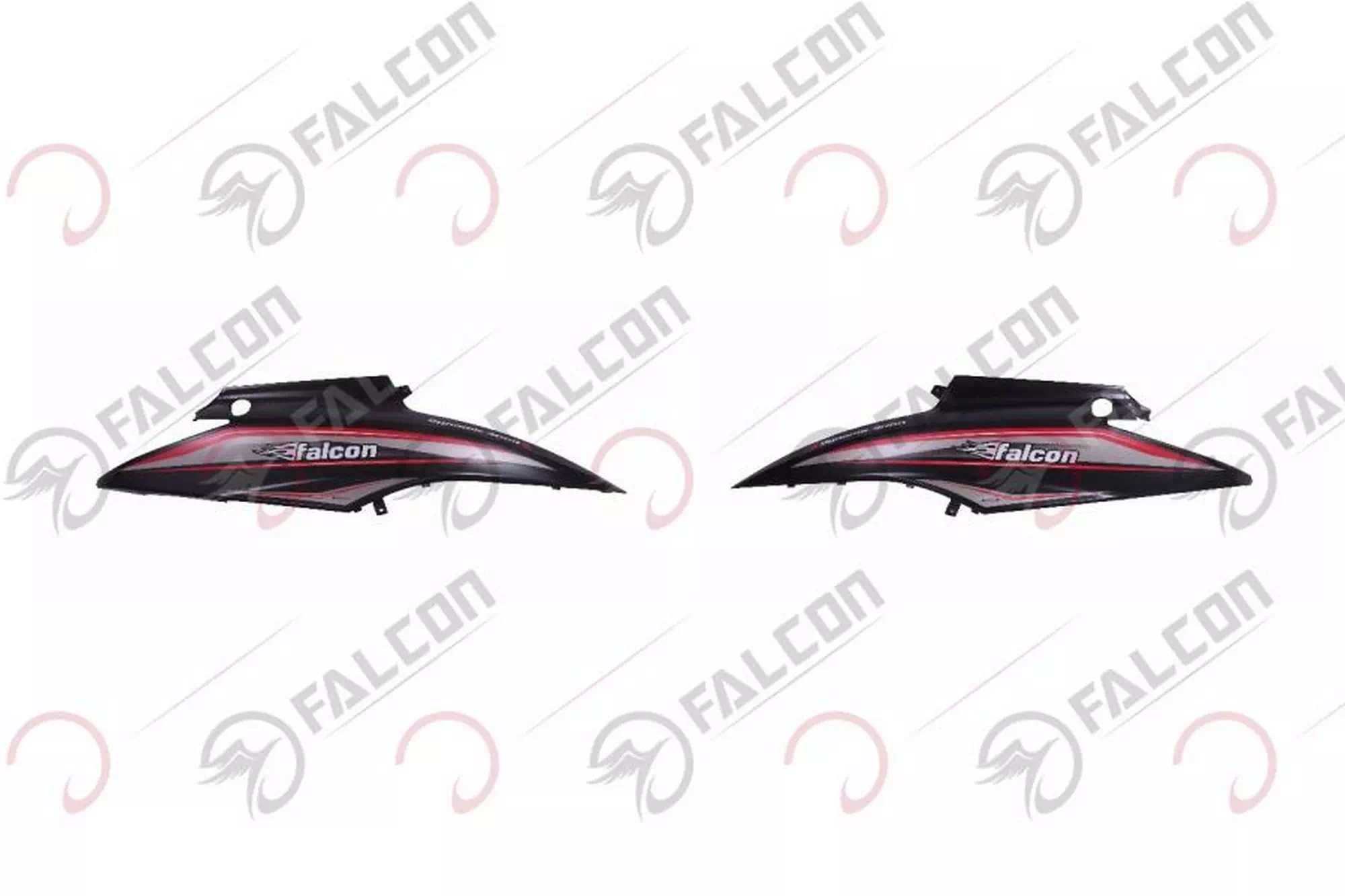 FALCON DYNAMIC 4000 ARKA KARENAJ SAĞ SOL KIRMIZI TAKIM #DNMC-23-05KTK