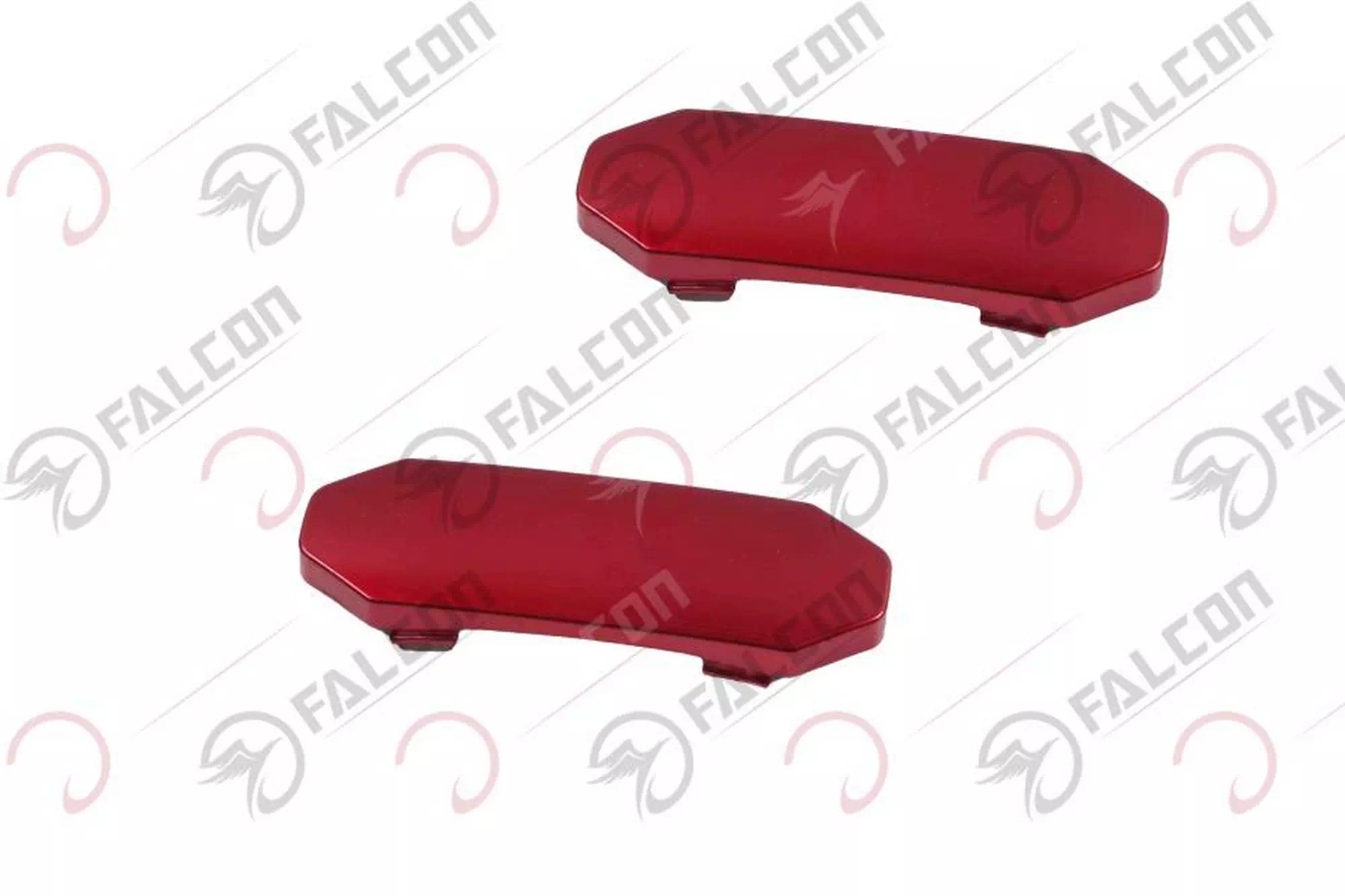 FALCON HANDY 249 (250 W) ZİNCİR MUHAFAZA DEKORATİF SAĞ SOL KIRMIZI TAKIM #HANDY-23-24KTK