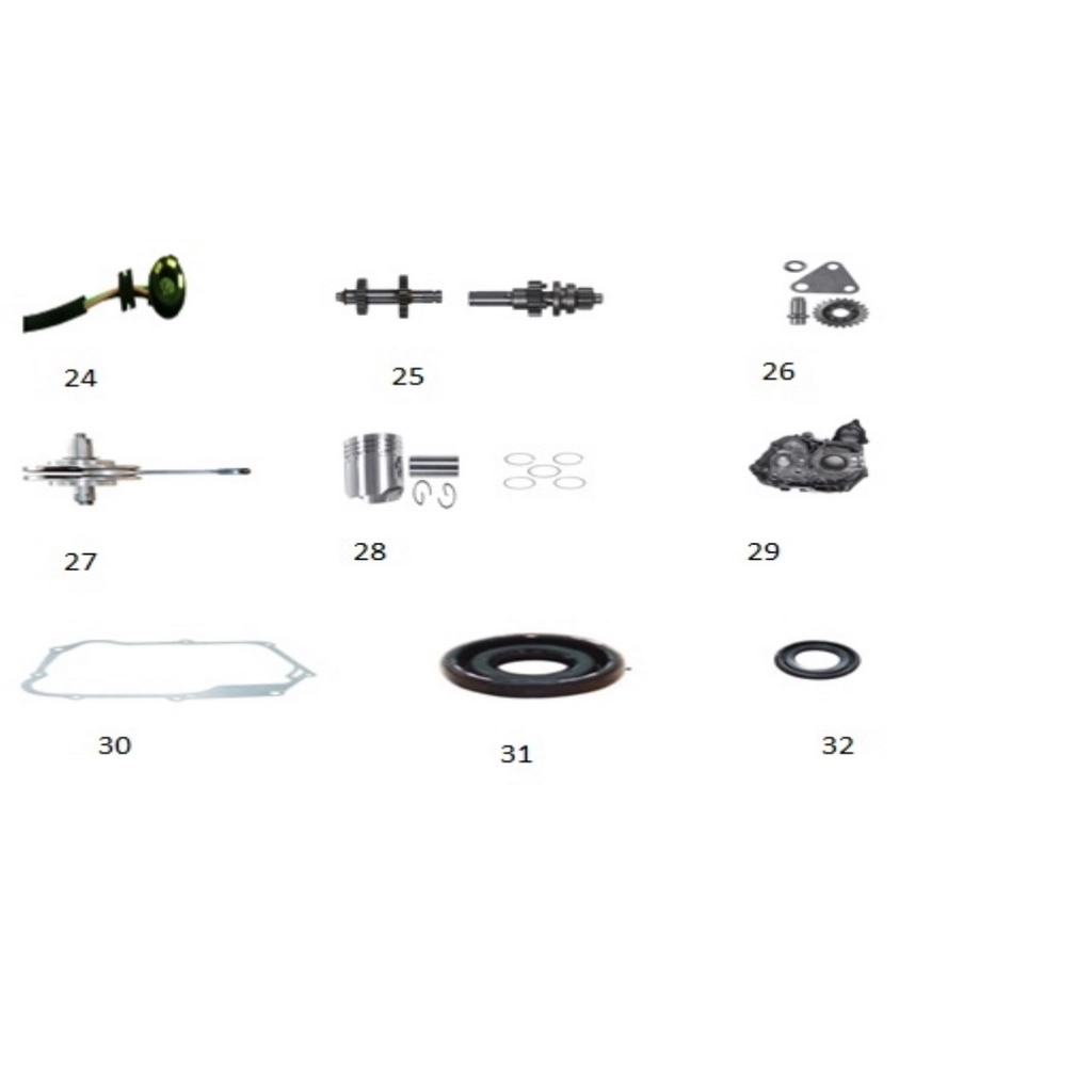 KUBA HUSSAR 135 PİSTON SEKMAN TAKIM [HUSSAR135 PRO] #KM 67874