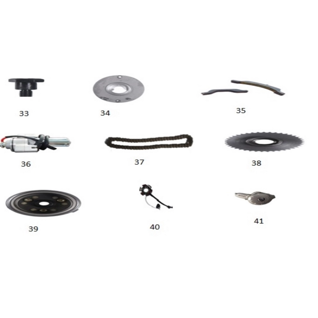 KUBA HUSSAR 135 MOTOR KAPAĞI SOL [HUSSAR135 PRO] #KM 67887