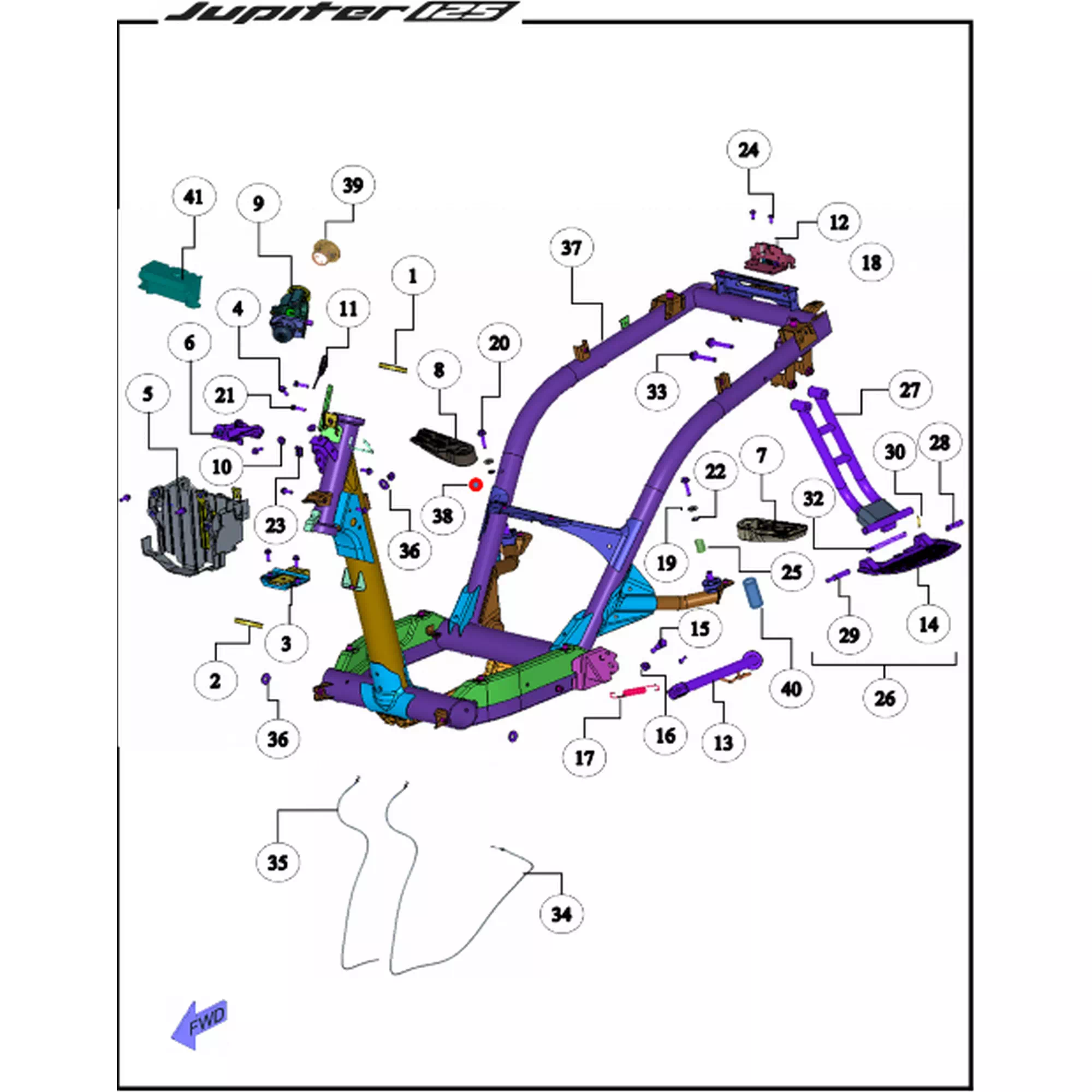 TVS WEGO 110 RONDELA (6) #Y4TVS7002A0228