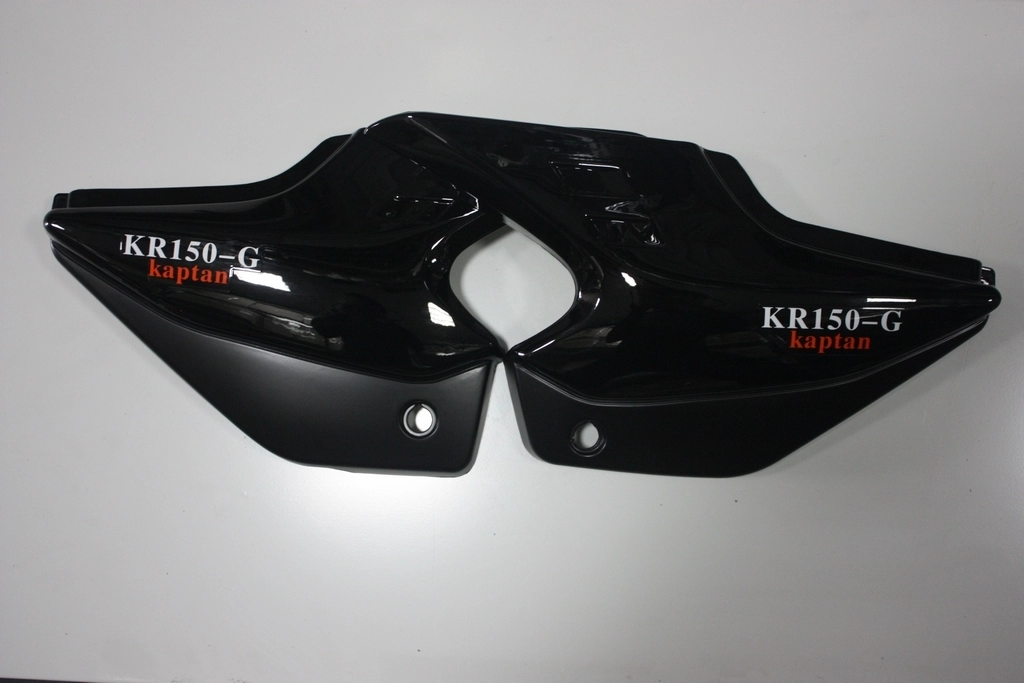 KRAL KR-150-G KAPTAN YAN GRENAJ SAĞ-SOL SİYAH #KR150-G-4