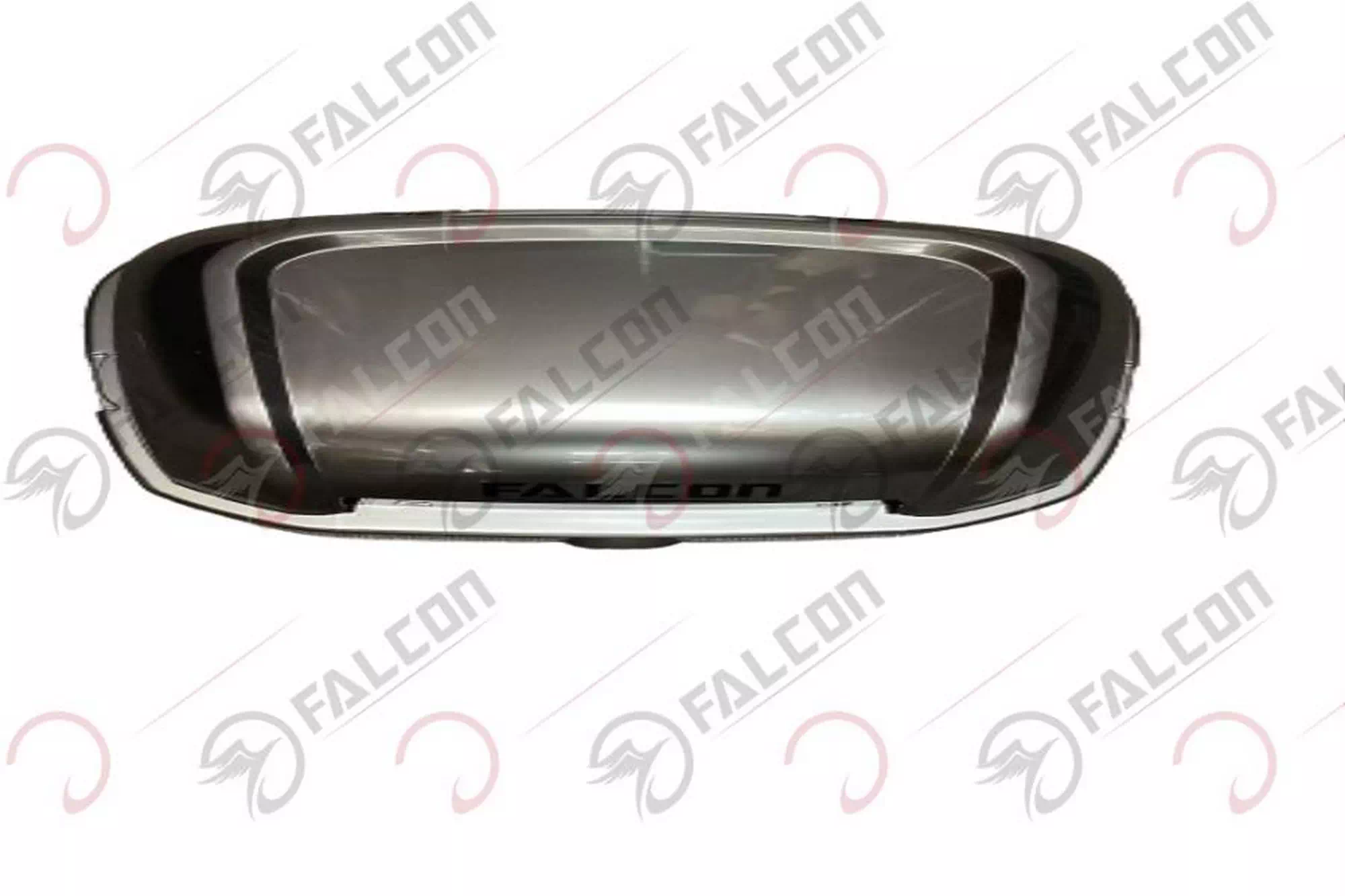 FALCON LEO 6800 ARKA ÇANTA ÜST GÜMÜŞ GRİ #LEO-23-17S