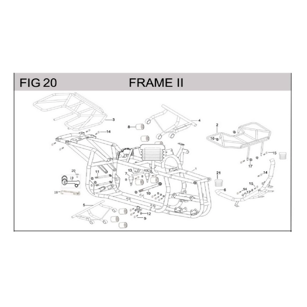 KUBA M150-T ÖN KORUMA DEMİRİ [W180] #KM 66090