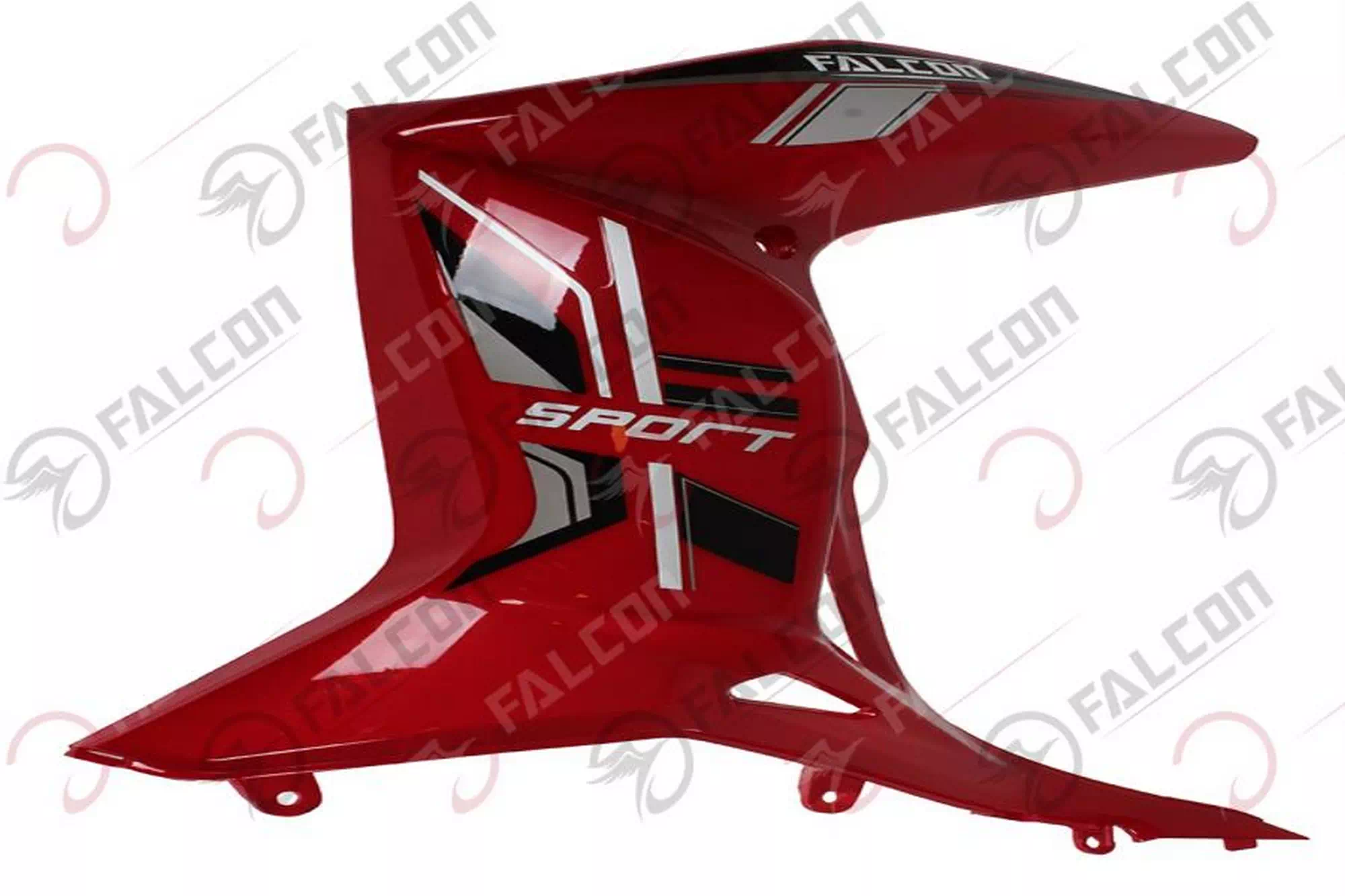 FALCON MASTER 50 DIŞ DİZLİK SOL KIRMIZI #MASTER-16-06K