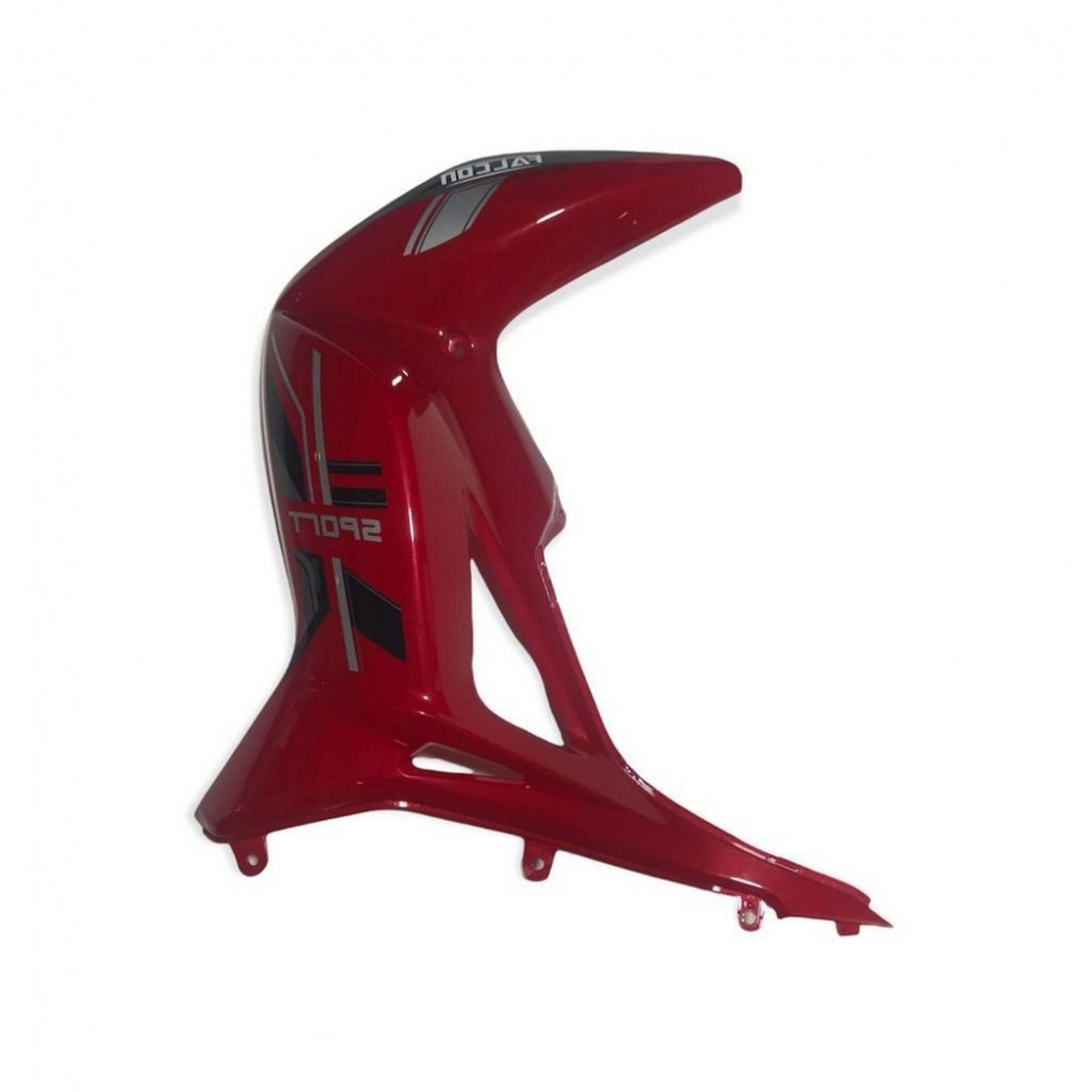 FALCON MASTER 50 DIŞ DİZLİK SOL KIRMIZI #MASTER-16-06K