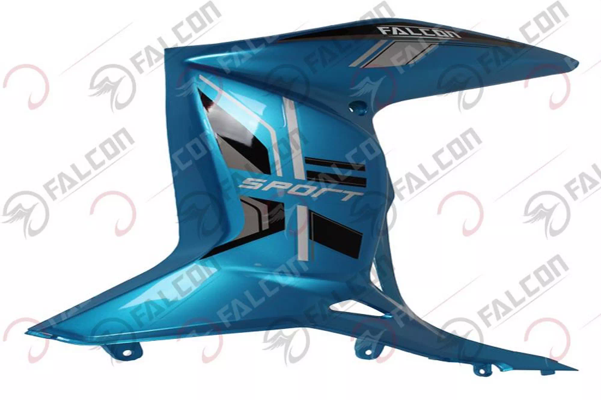 FALCON MASTER 50 DIŞ DİZLİK SOL MAVİ #MASTER-16-06M