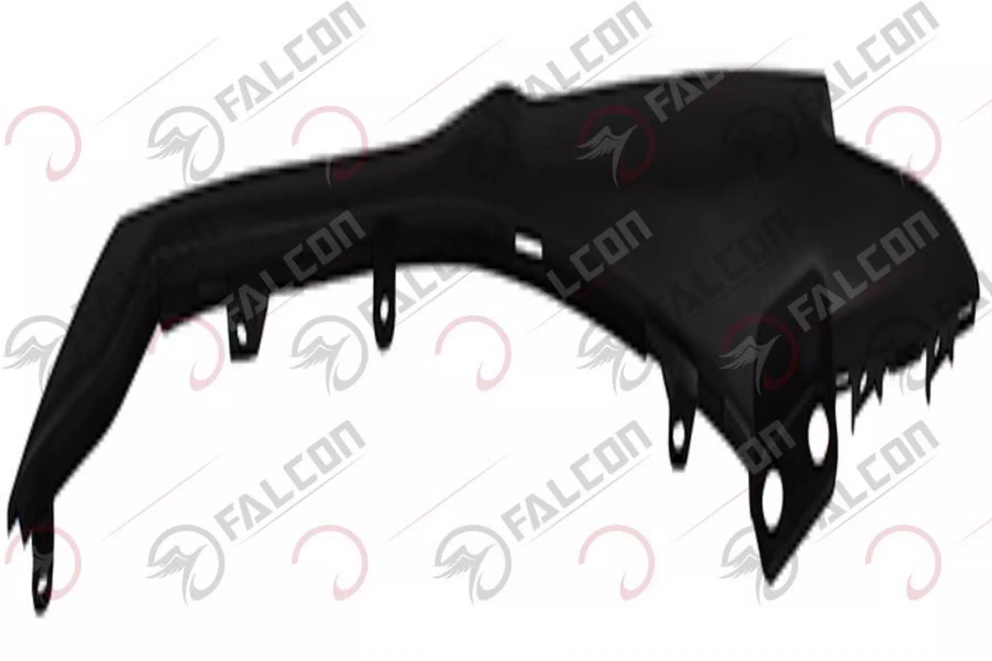 FALCON MASTER 50 ARKA KARENAJ ALT PARÇA SAĞ SİYAH #MASTER-23-03S