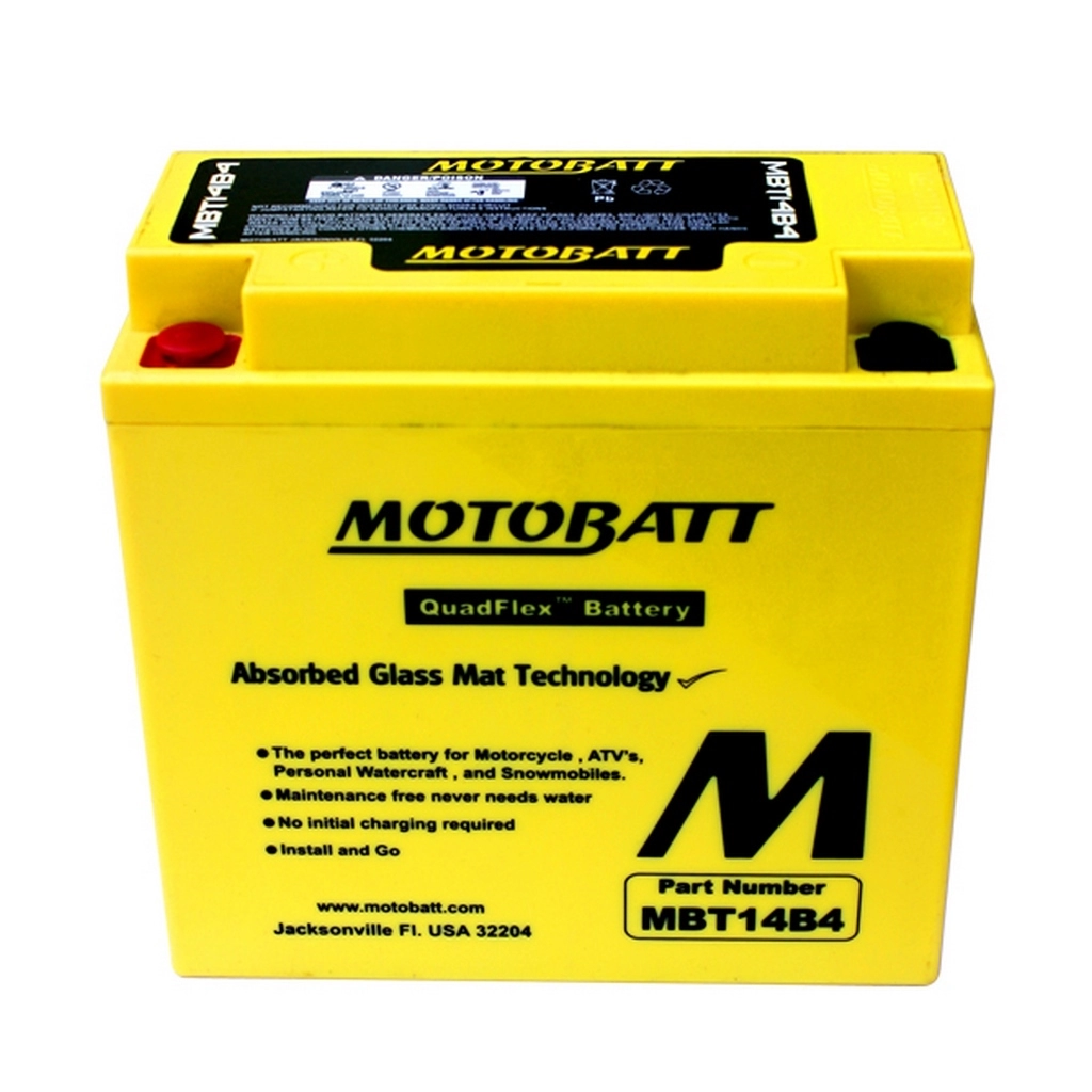 MOTOBATT MBT14B4 12V 13AH AKÜ