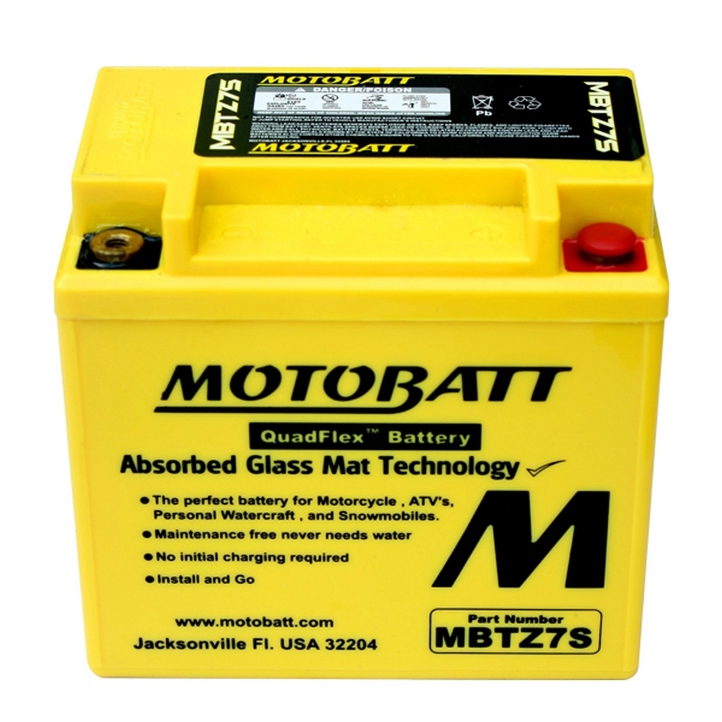 MOTOBATT MBTZ7S 12V 6AH AKÜ