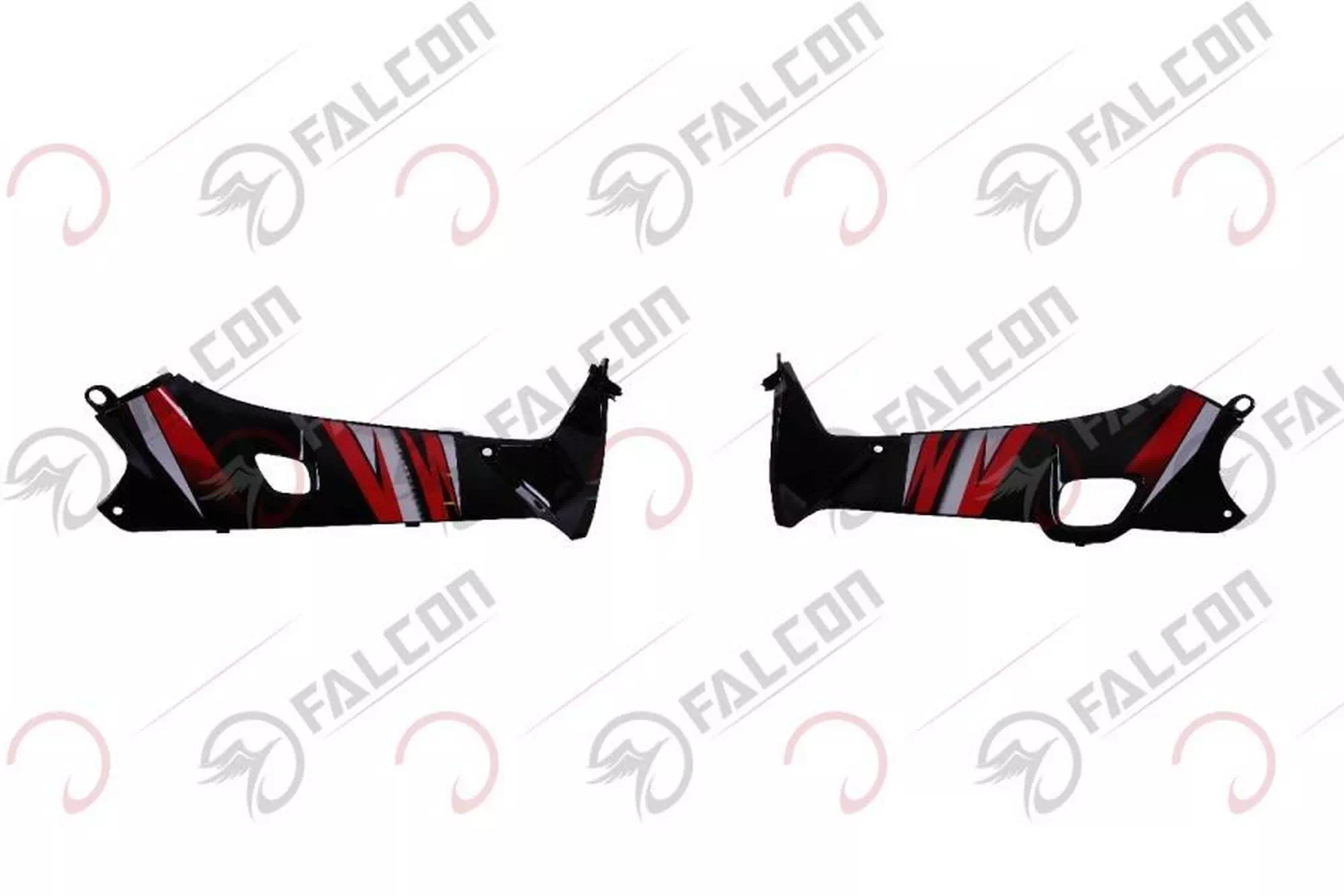 FALCON MAGIC 100 İÇ DİZLİK SAĞ SOL SİYAH TAKIM #MGC-16-22STK