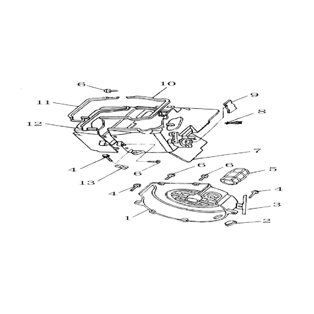 KUBA MX 220 MOTOR MUHAFAZASI TAKIM [HUSSAR220 PRO] #KM 70920
