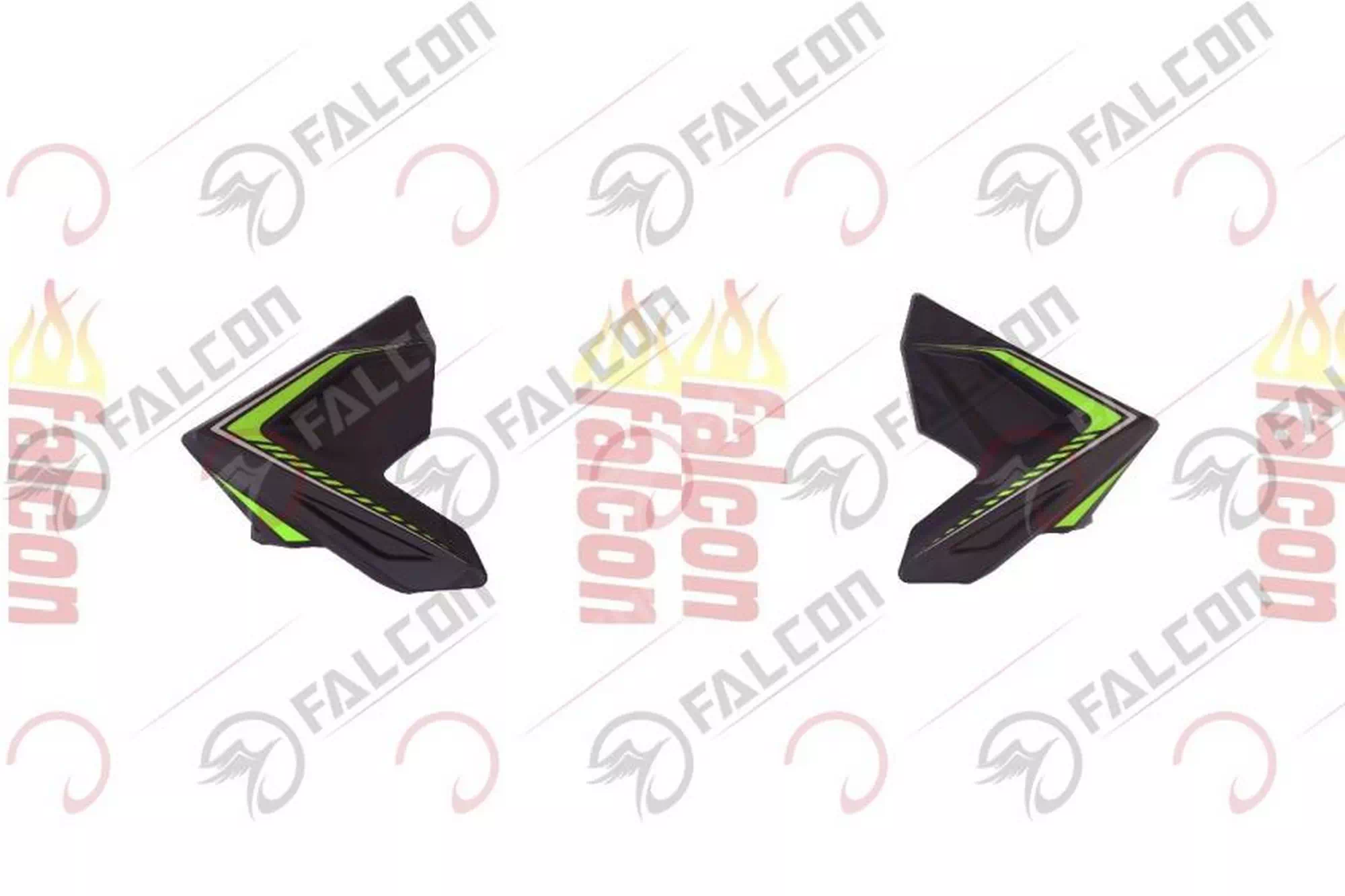 FALCON MEXICO 125 DEPO YAN KARENAJ SAĞ SOL YEŞİL TAKIM #MXC-16-07YTK
