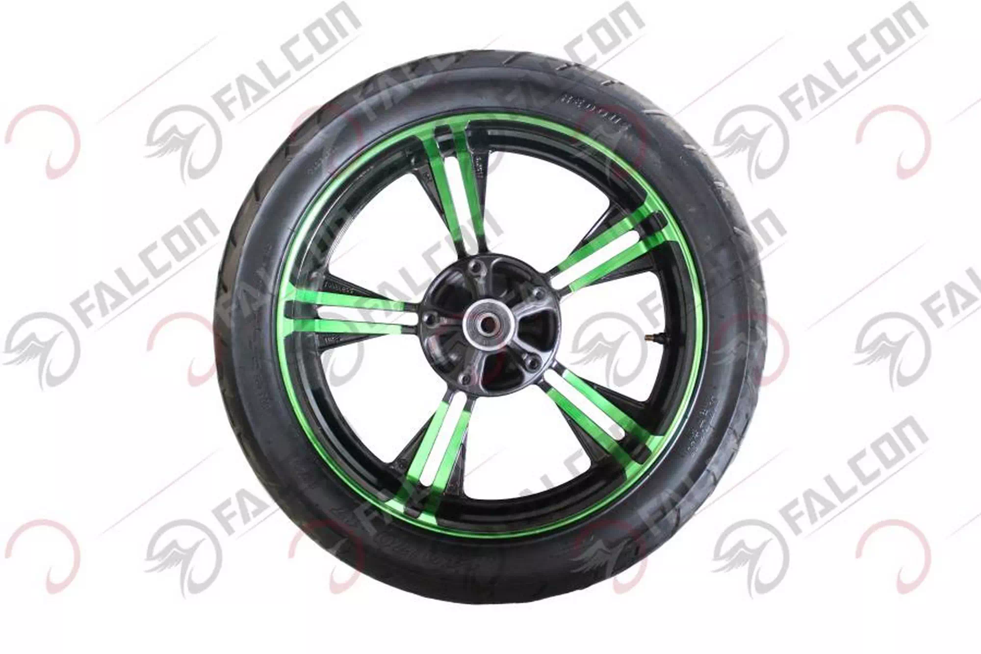 FALCON N-288 NAKED ARKA JANT KOMPLE YEŞİL #N288-03-01