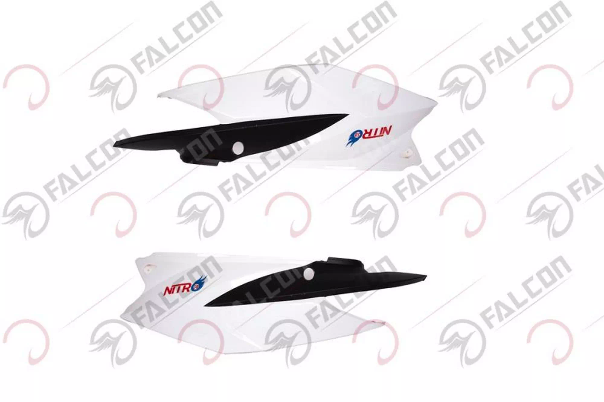 FALCON NITRO 50 ARKA KARENAJ SAĞ SOL TAKIM BEYAZ #NITRO-23-13BTK