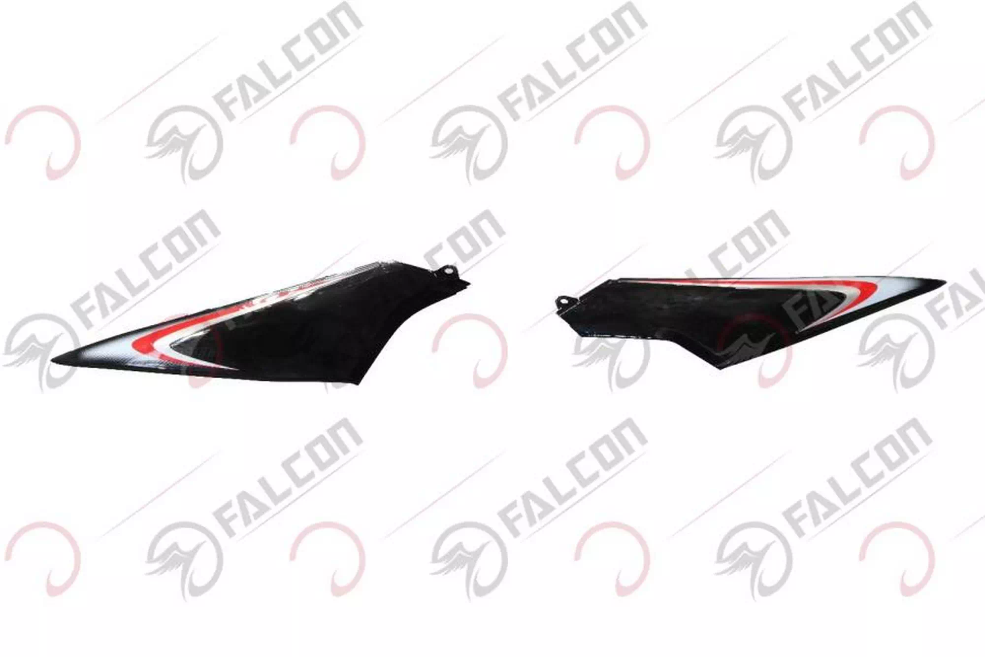 FALCON POWER 2000 ARKA KARENAJ ALT PARÇA SAĞ SOL SİYAH TAKIM #PWR-23-06STK