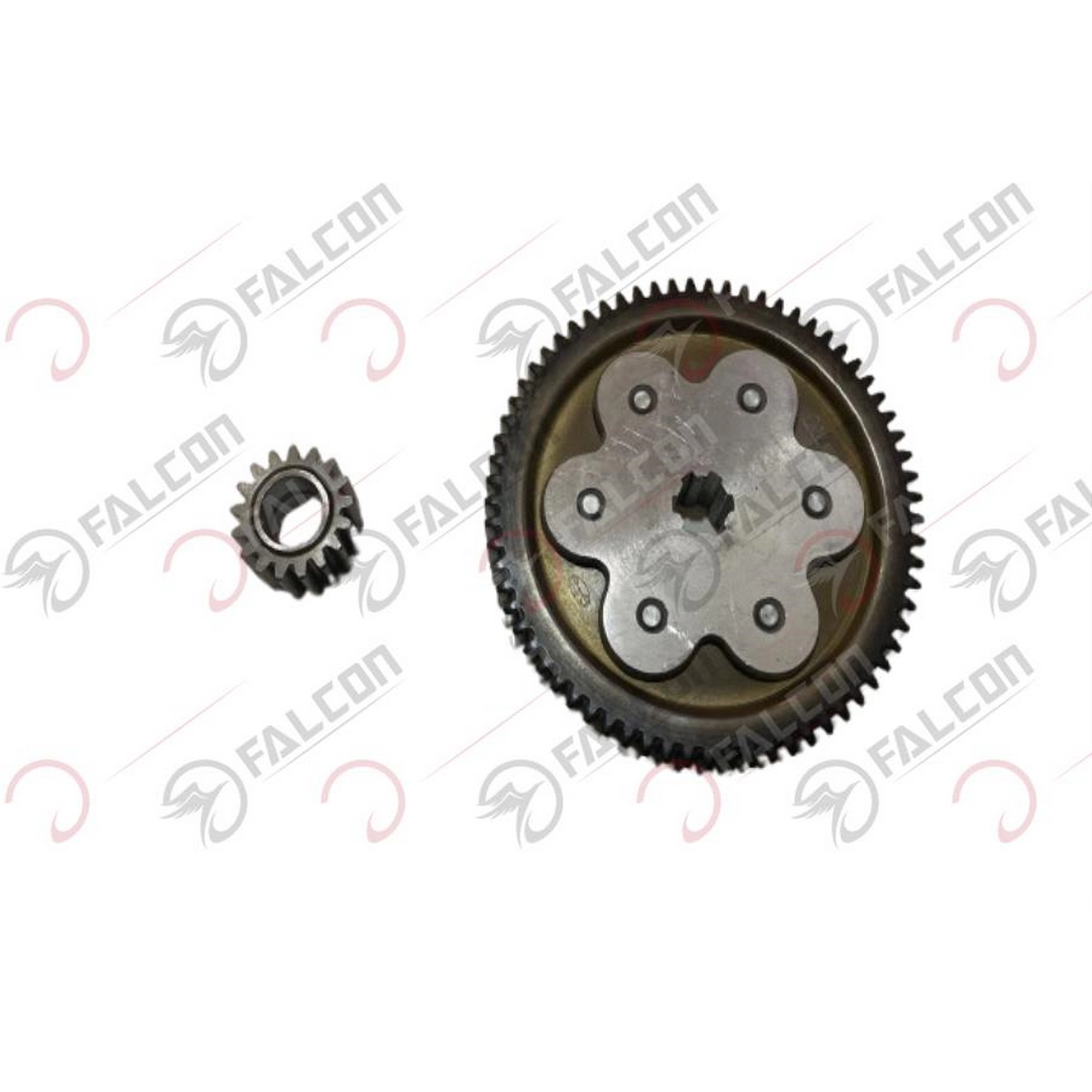 FALCON RETRO 110 DEBRİYAJ MERKEZ DİŞLİSİ (69) VE KARŞILIĞI VE BURCU KOMPLE #RETRO-05-04