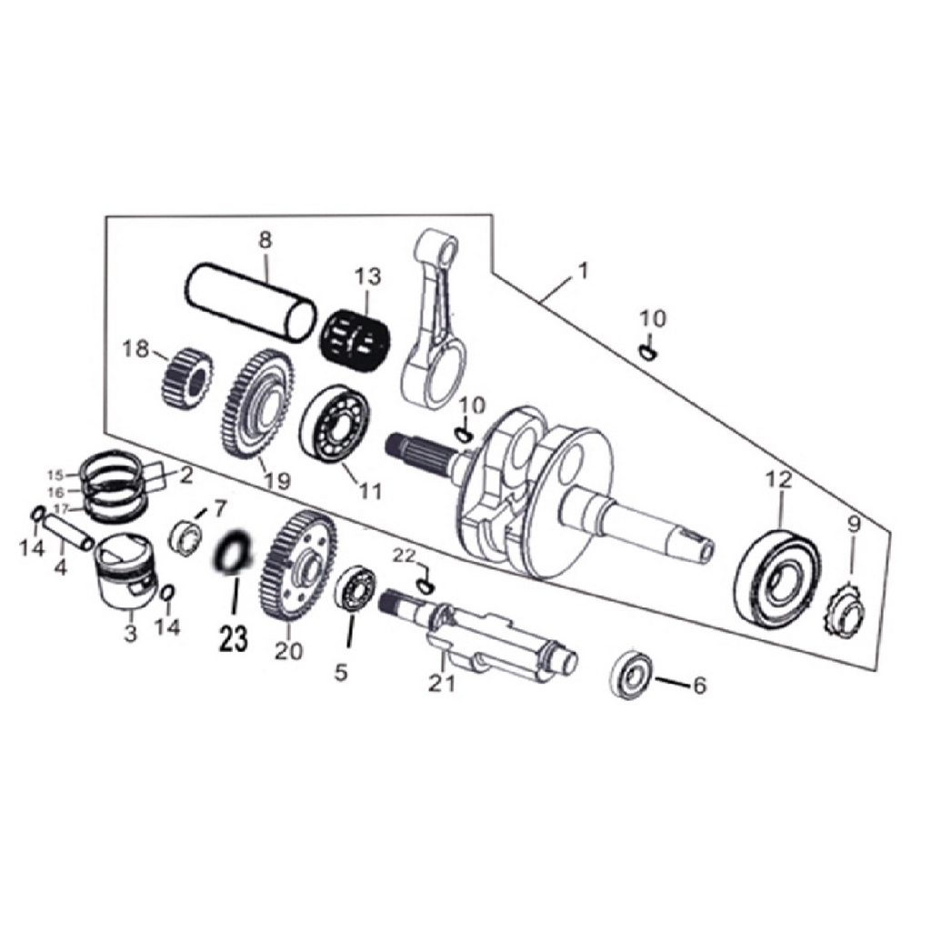 RKS RT250 BALANS KAMASI #RK 25944