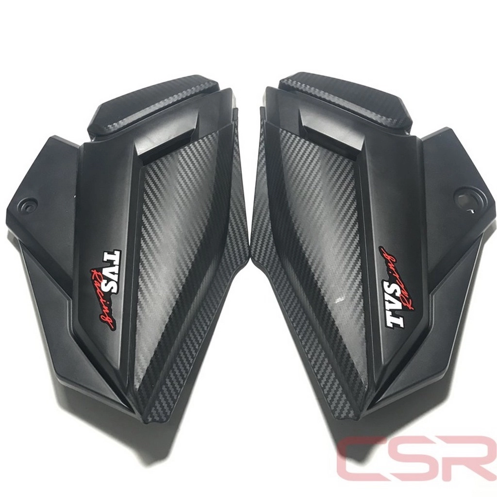 TVS APACHE RTR YAN KAPAK SİYAH TAKIM A